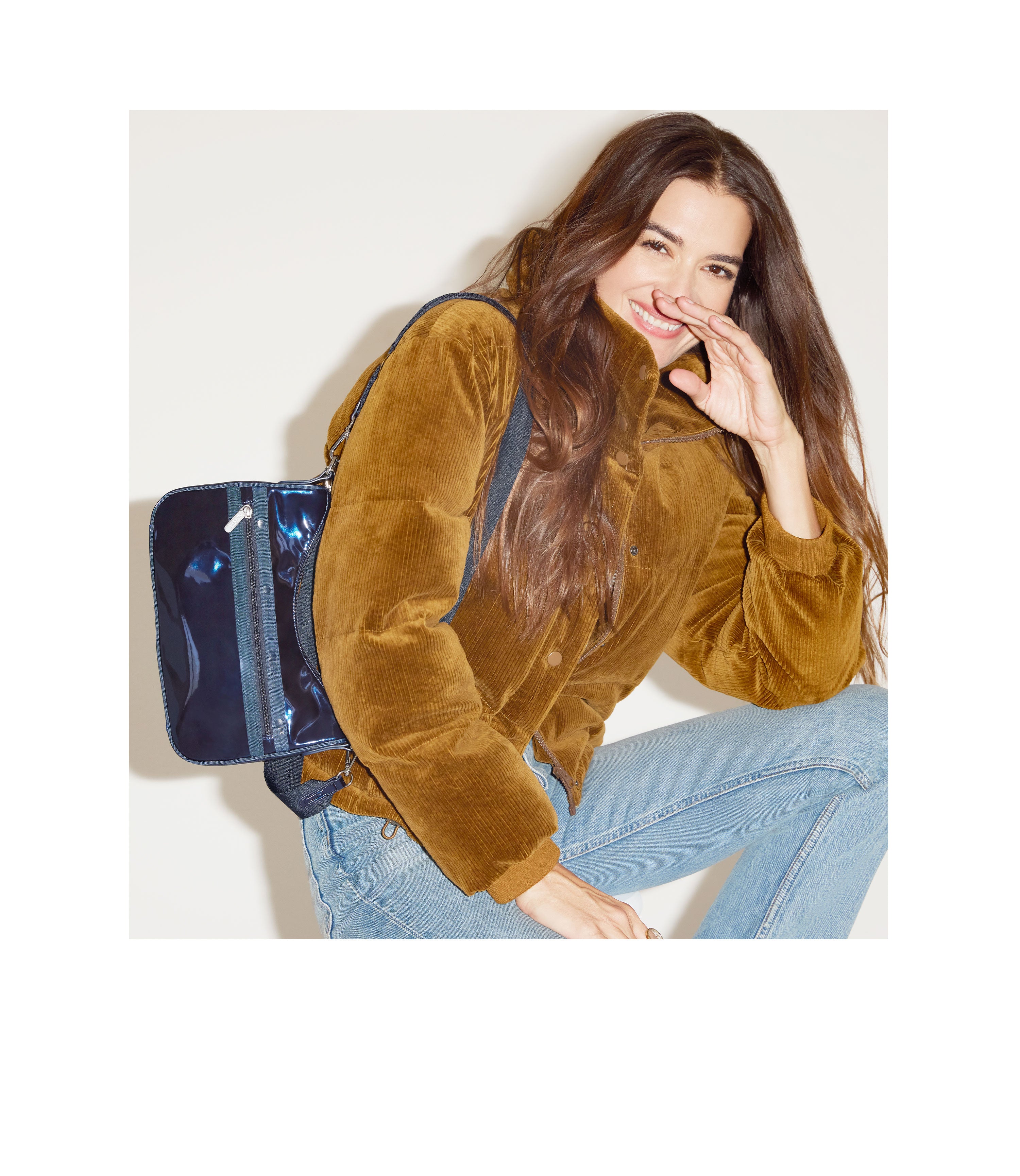 Mirror Small Convertible Shoulder Bag - Sapphire – LeSportsac