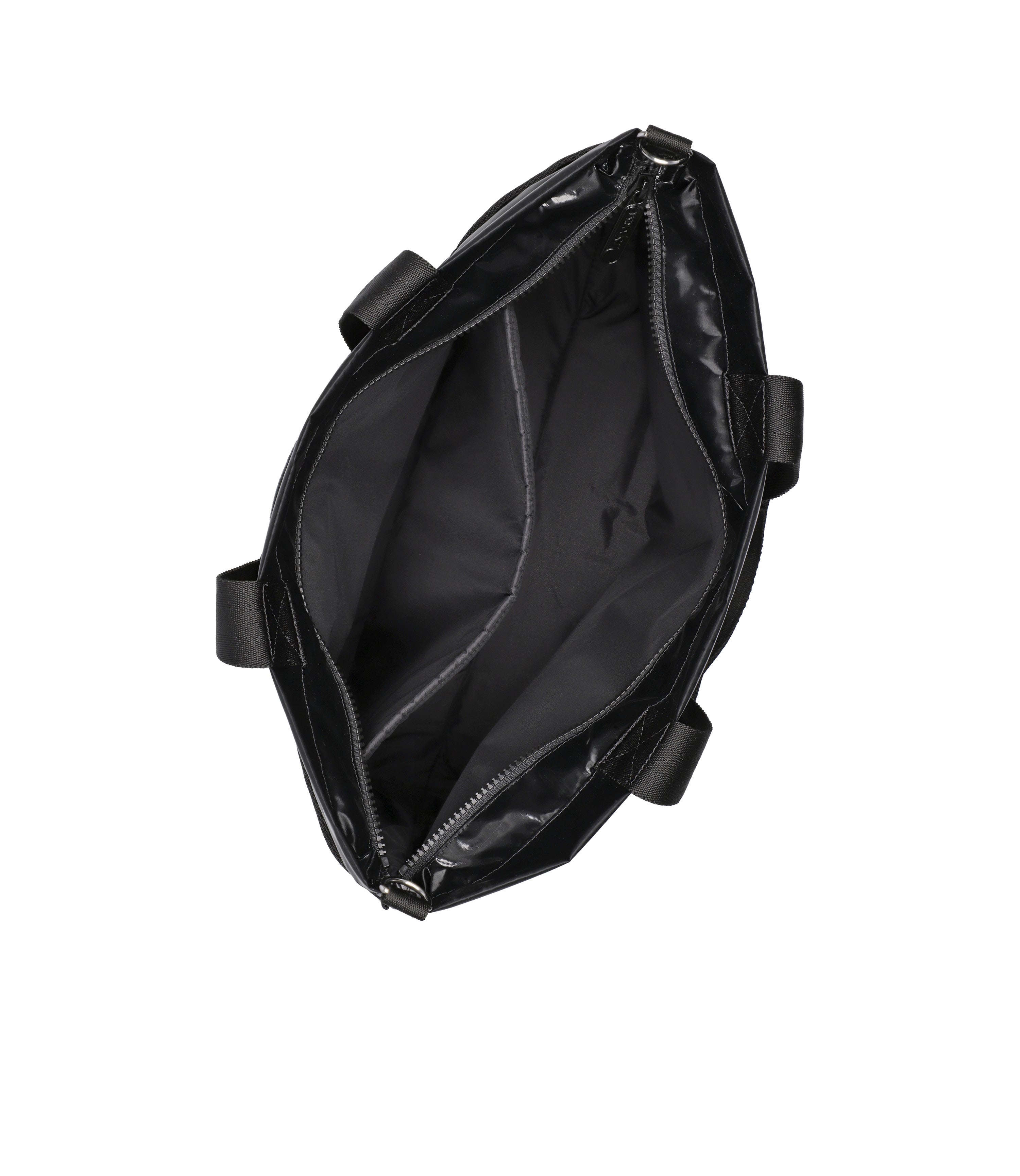 Carryall Zip Tote - Black Shine – LeSportsac