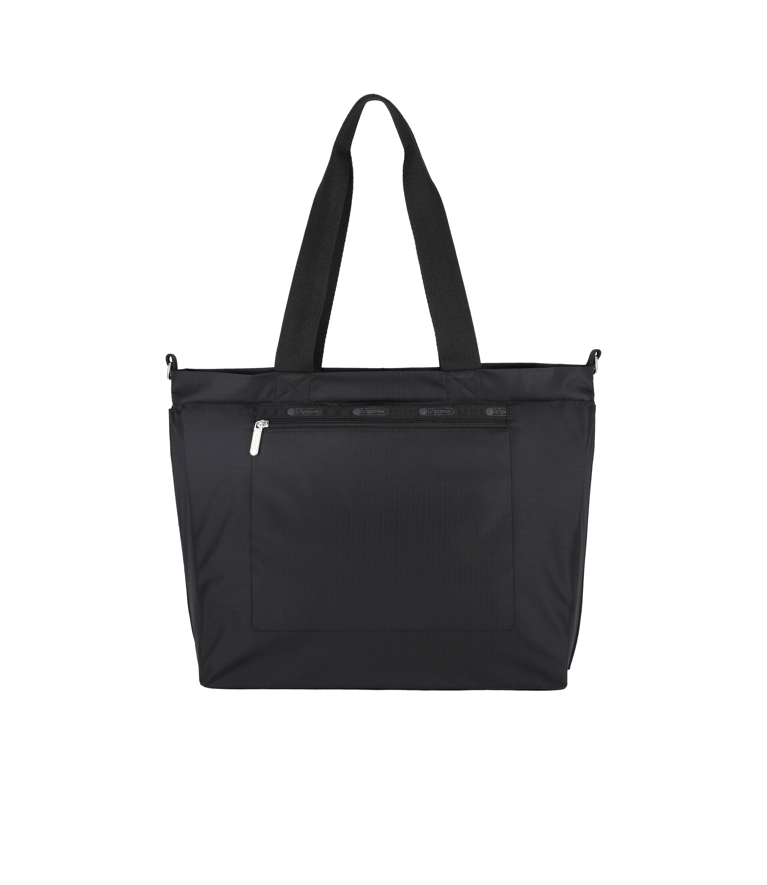 Carryall Zip Tote - Black solid – LeSportsac