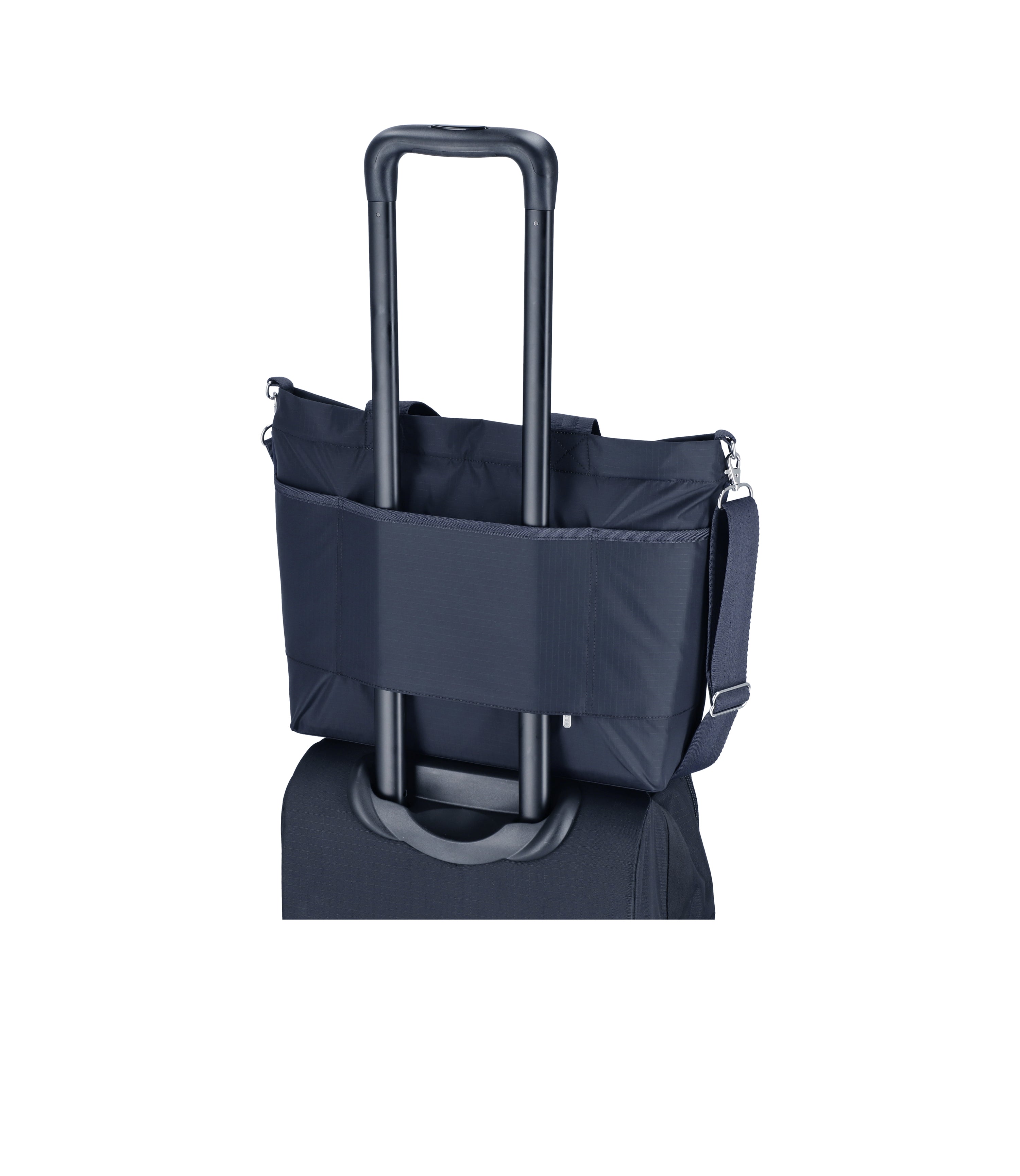 Carryall Zip Tote - Deep Sea Blue solid – LeSportsac