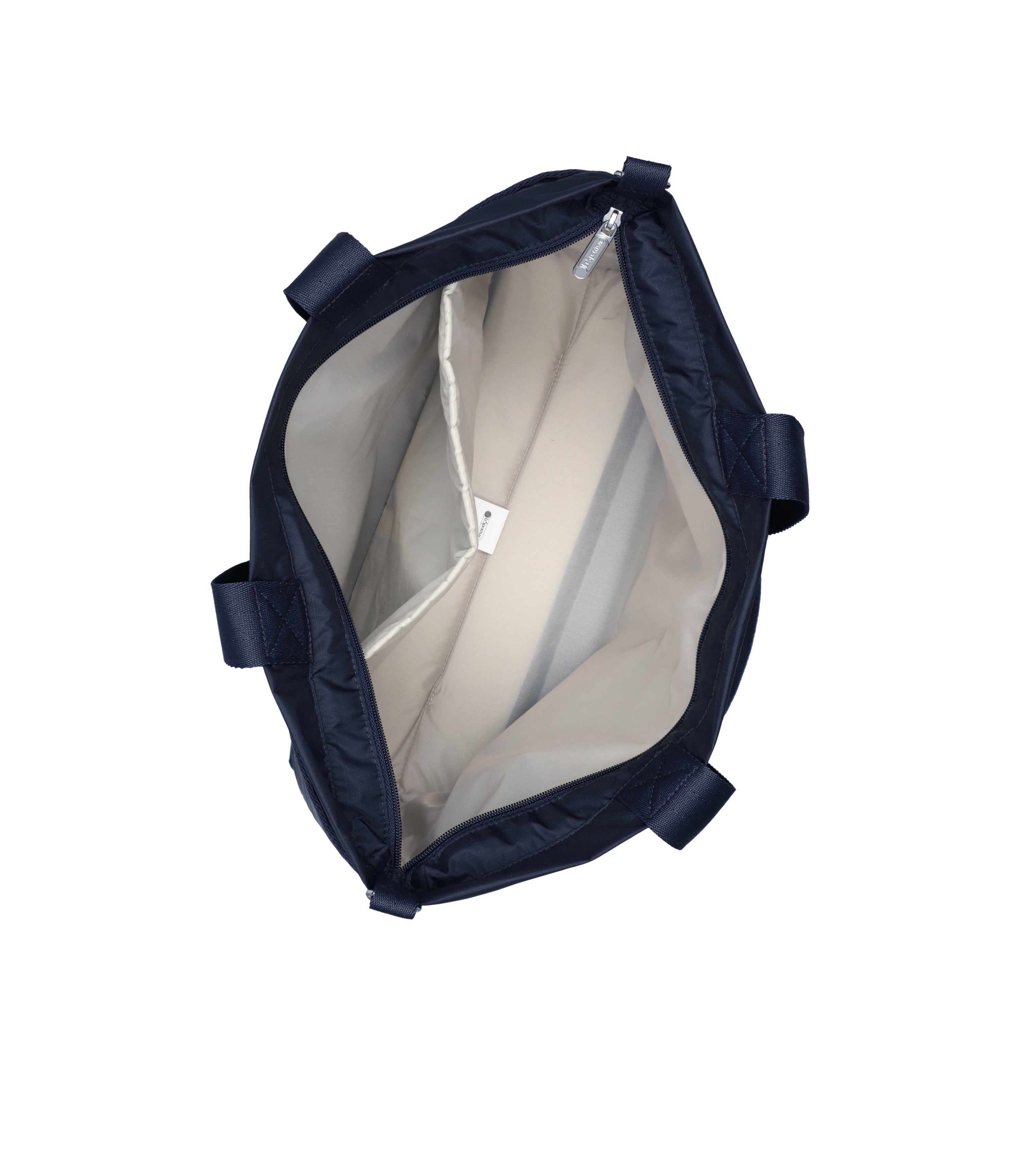 Carryall Zip Tote - Deep Sea Blue solid – LeSportsac