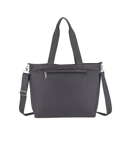 Carryall Zip Tote - Thunder solid – LeSportsac