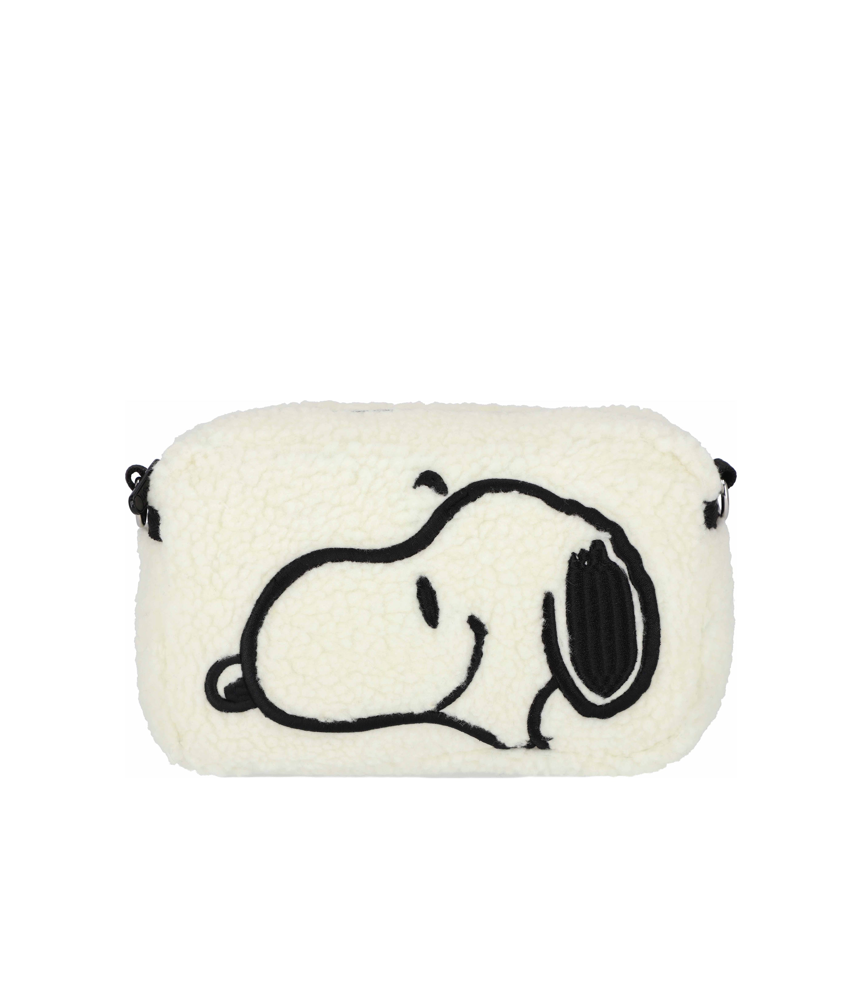East/West Mobile Crossbody - Cozy Snoopy White – LeSportsac