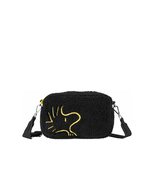 East/West Mobile Crossbody - Bright Woodstock Black – LeSportsac