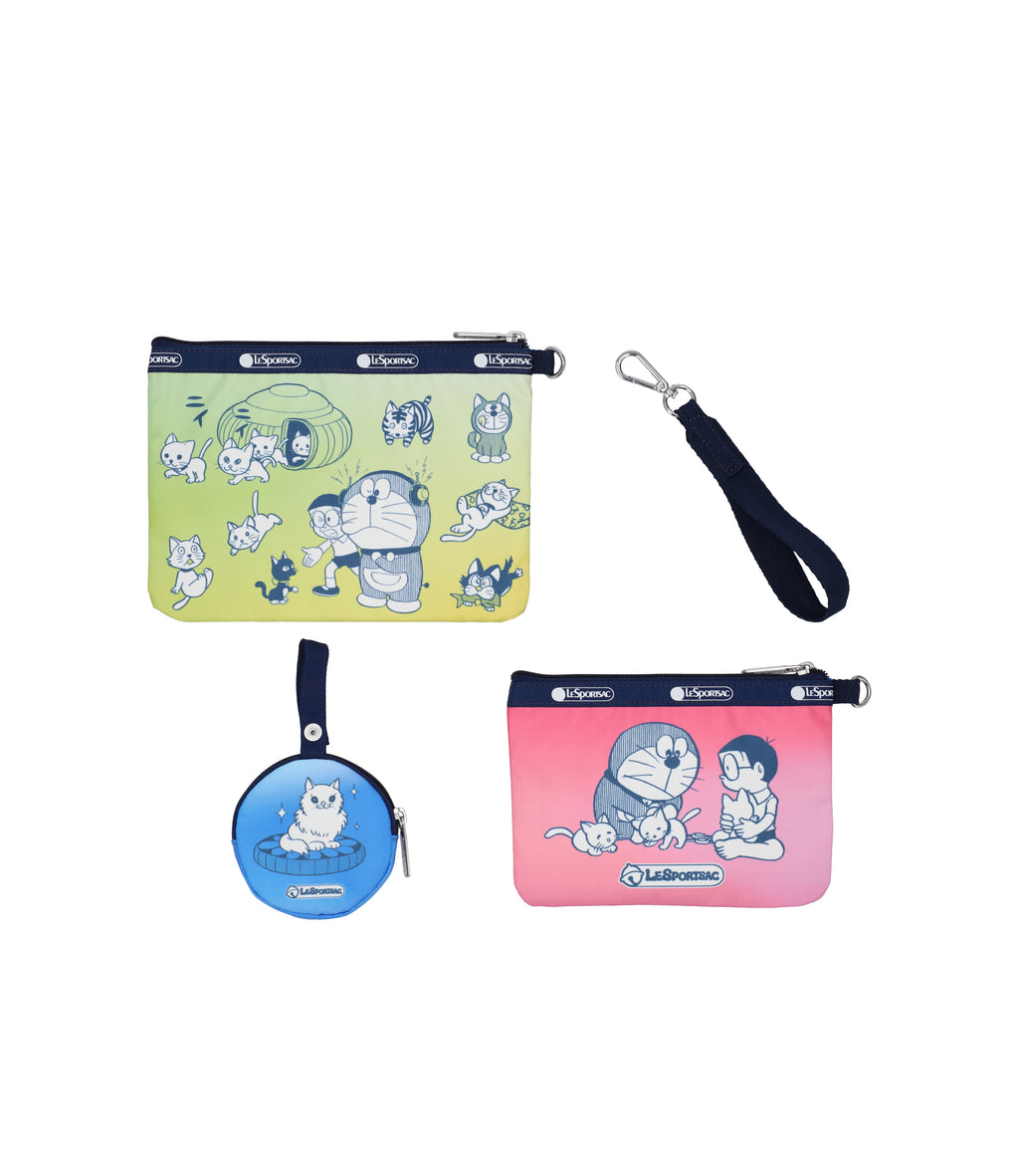 Wristlet Pouches with Round Charm - 30330686603312