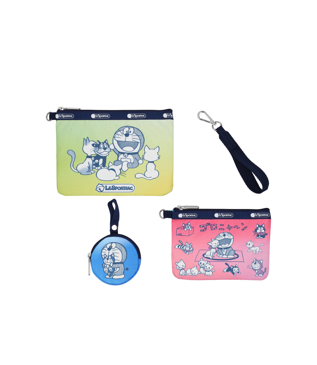 Wristlet Pouches with Round Charm - 30330686668848