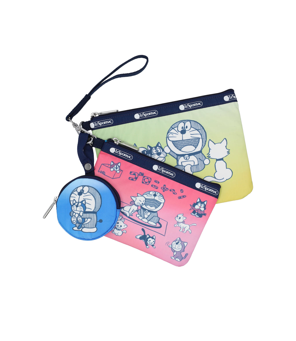 Wristlet Pouches with Round Charm - 30330686767152