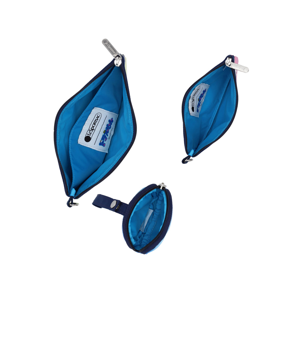Wristlet Pouches with Round Charm - 30339542908976
