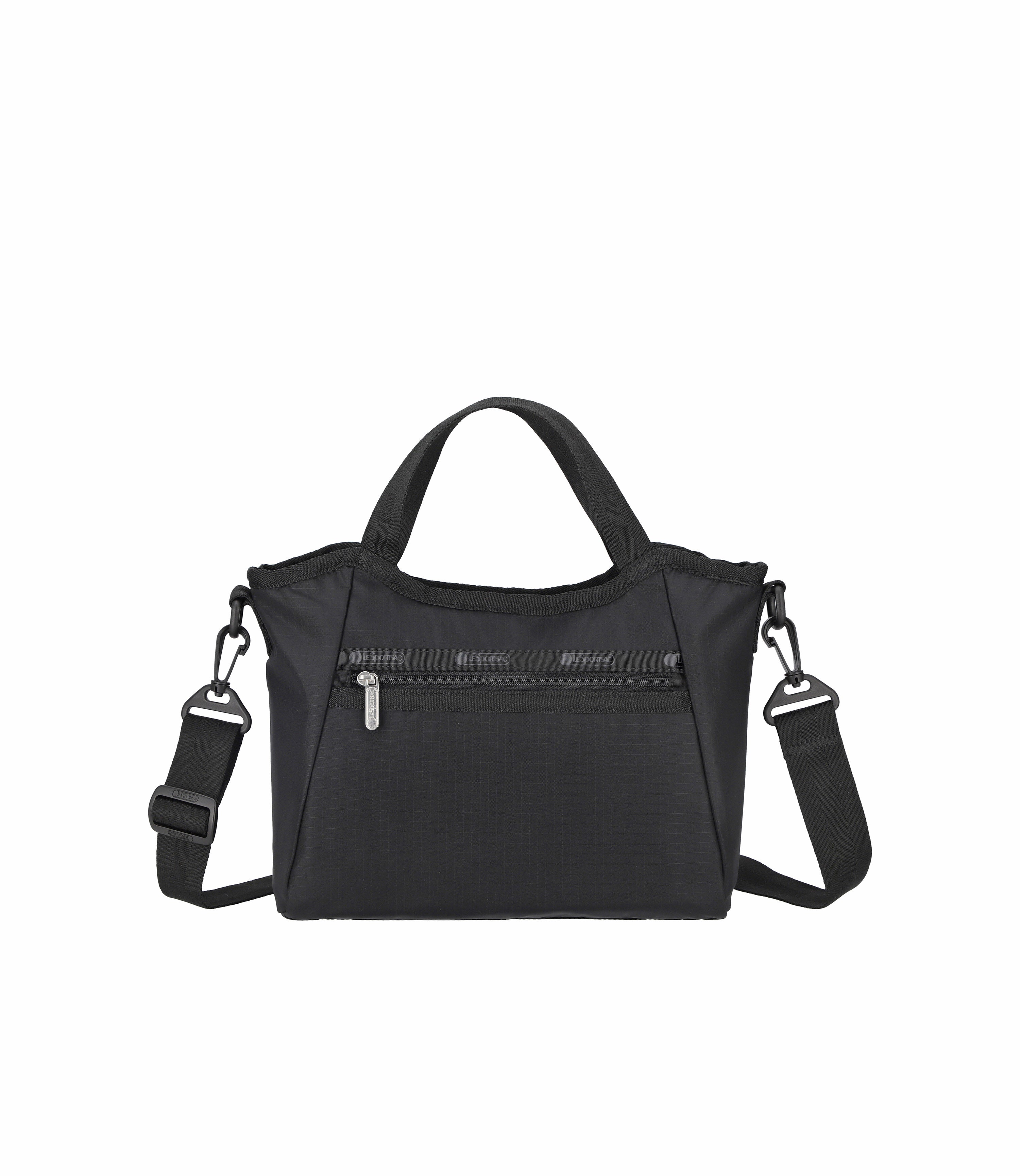 BUNKA ボディ Small Double Top Handle Hobo - Black solid – LeSportsac