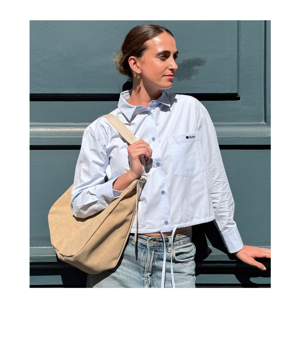 Suede Large Hobo - 46256519053360