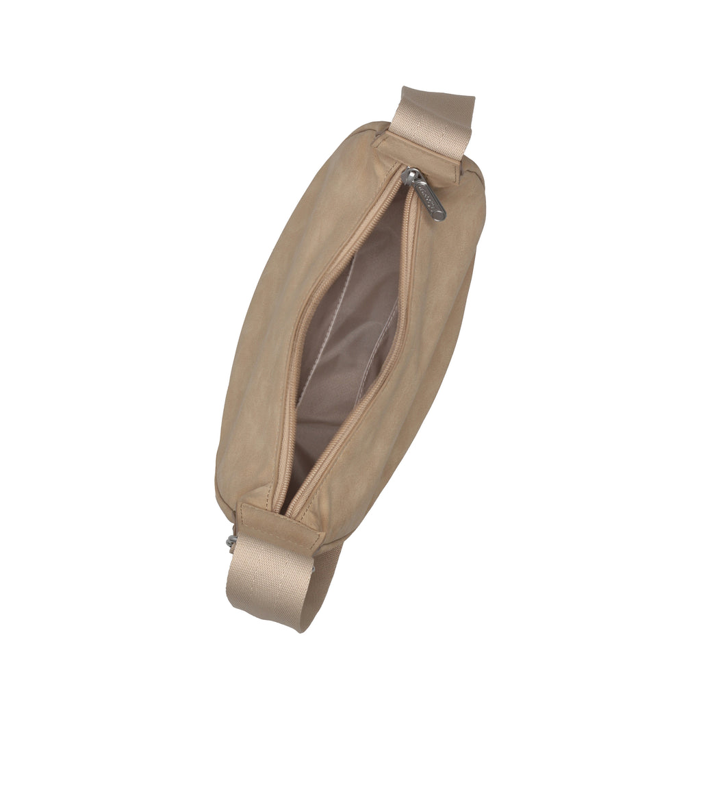 Suede Small Zip Hobo - 30489894748208