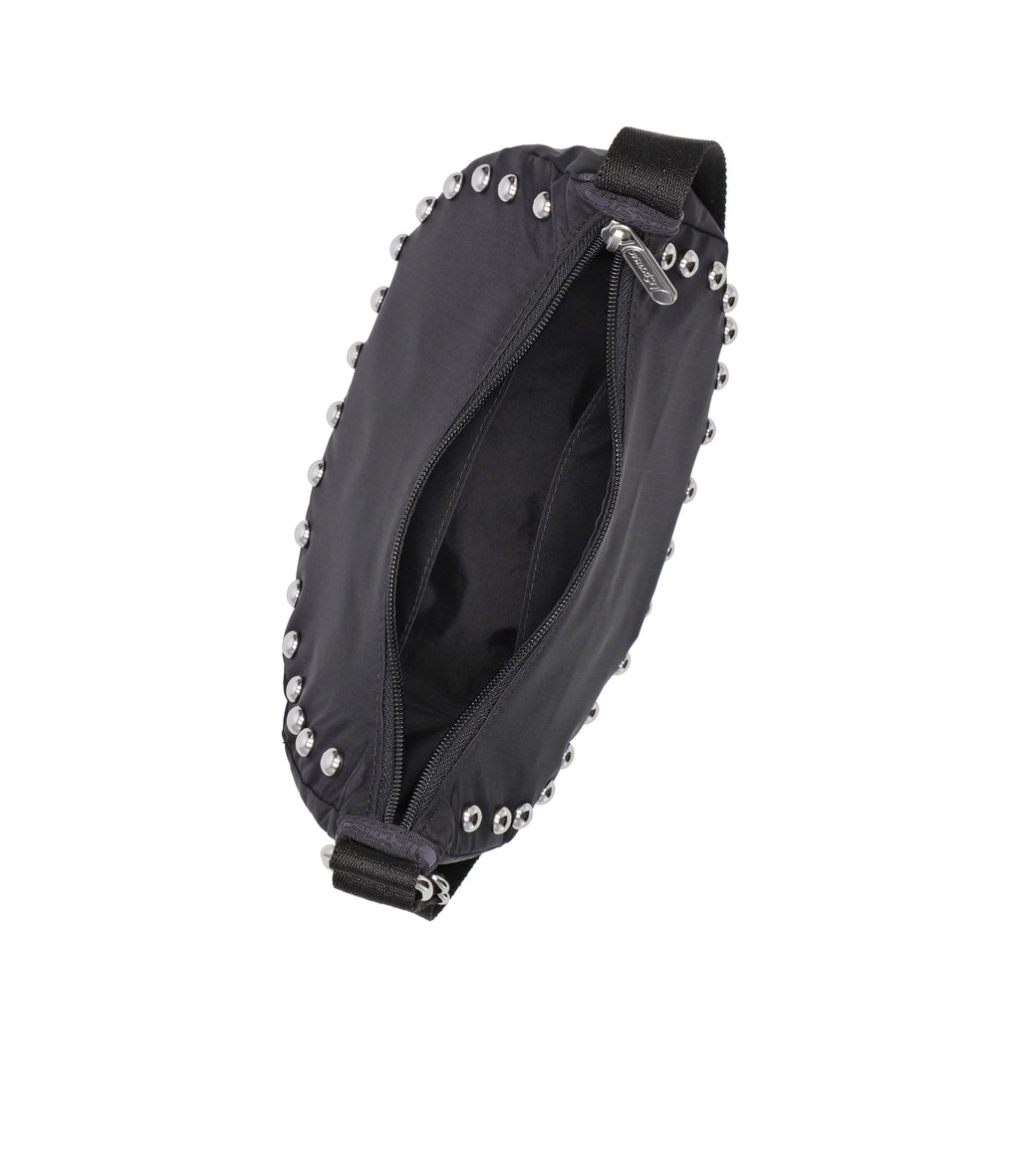 Studs Small Zip Hobo - 30331296907312
