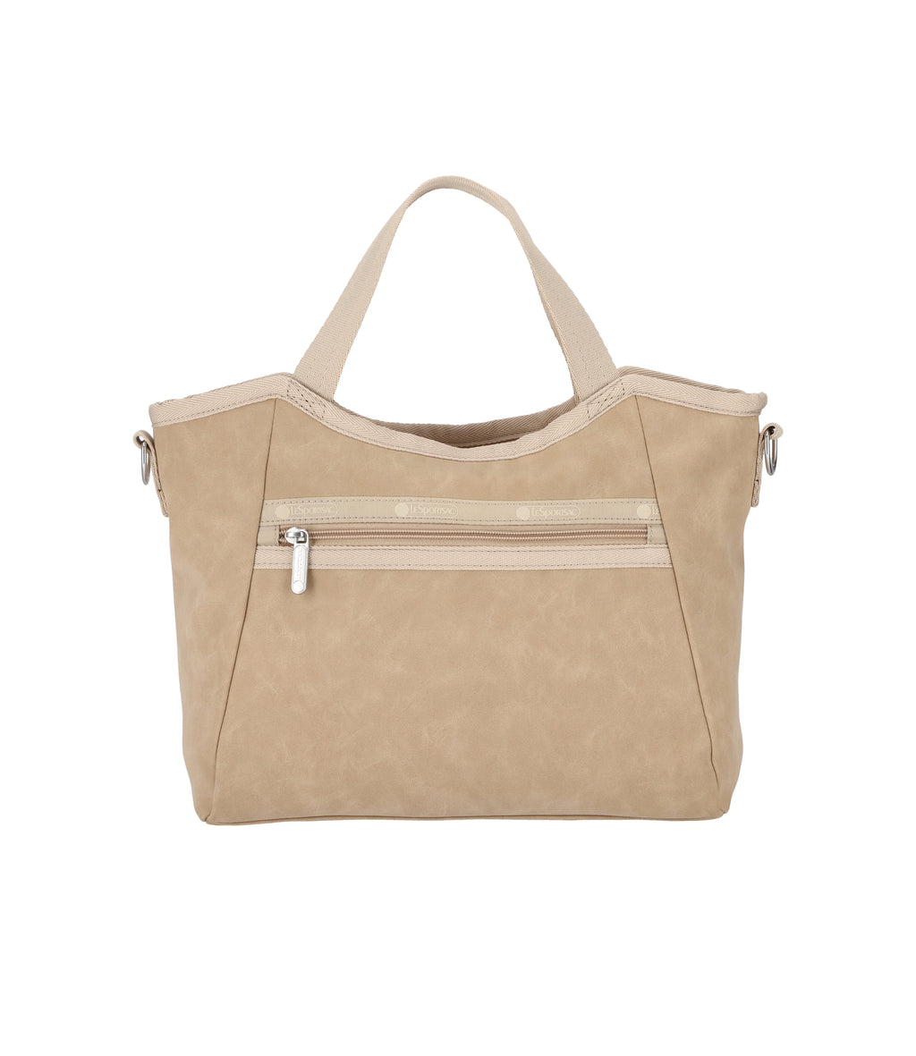 Suede Double Handle Hobo - 30489900449840