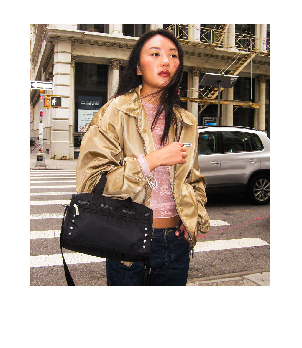 Studs Mini Duffel Crossbody - 30716027961392