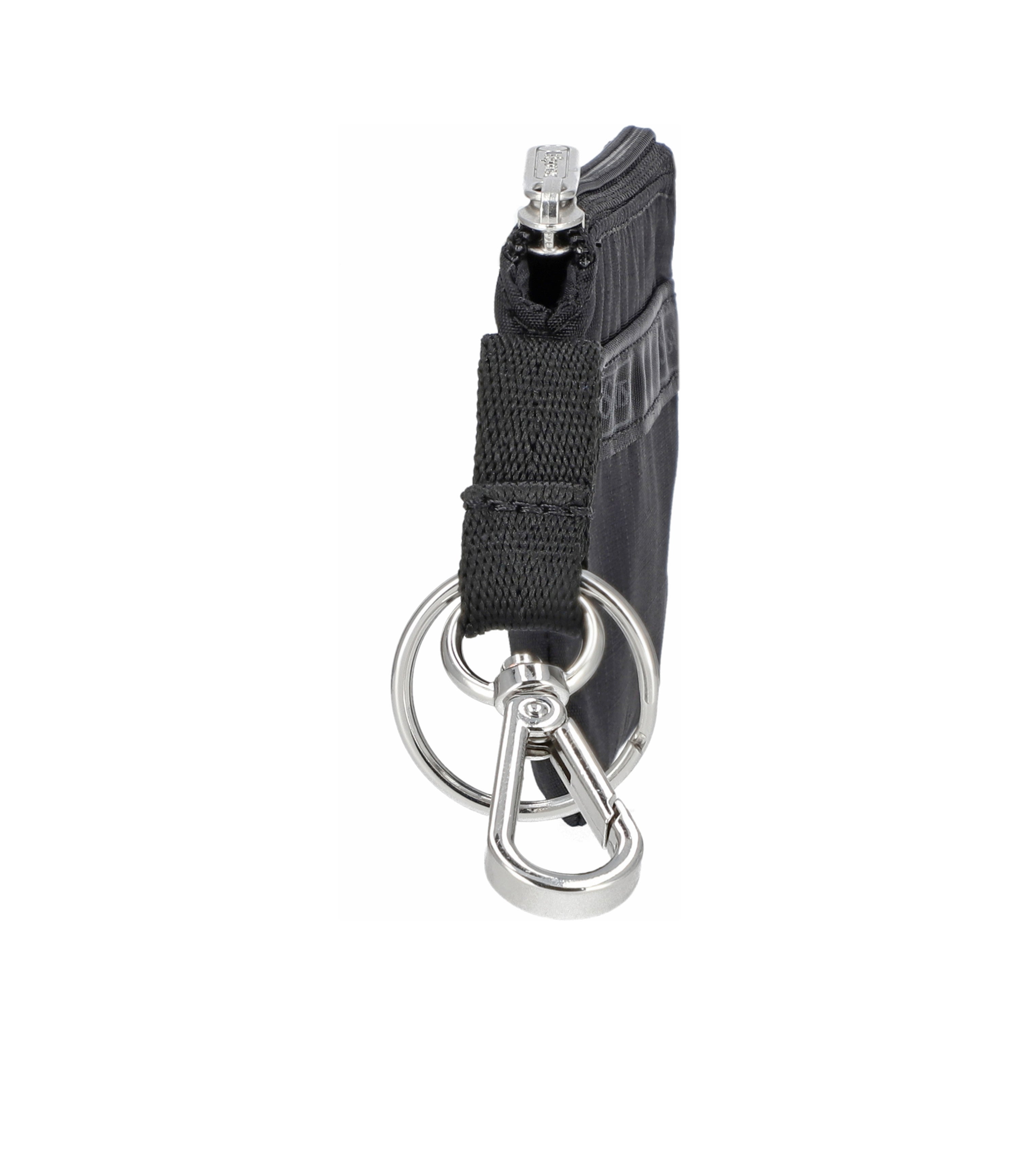 Zip Card Holder - Black solid – LeSportsac