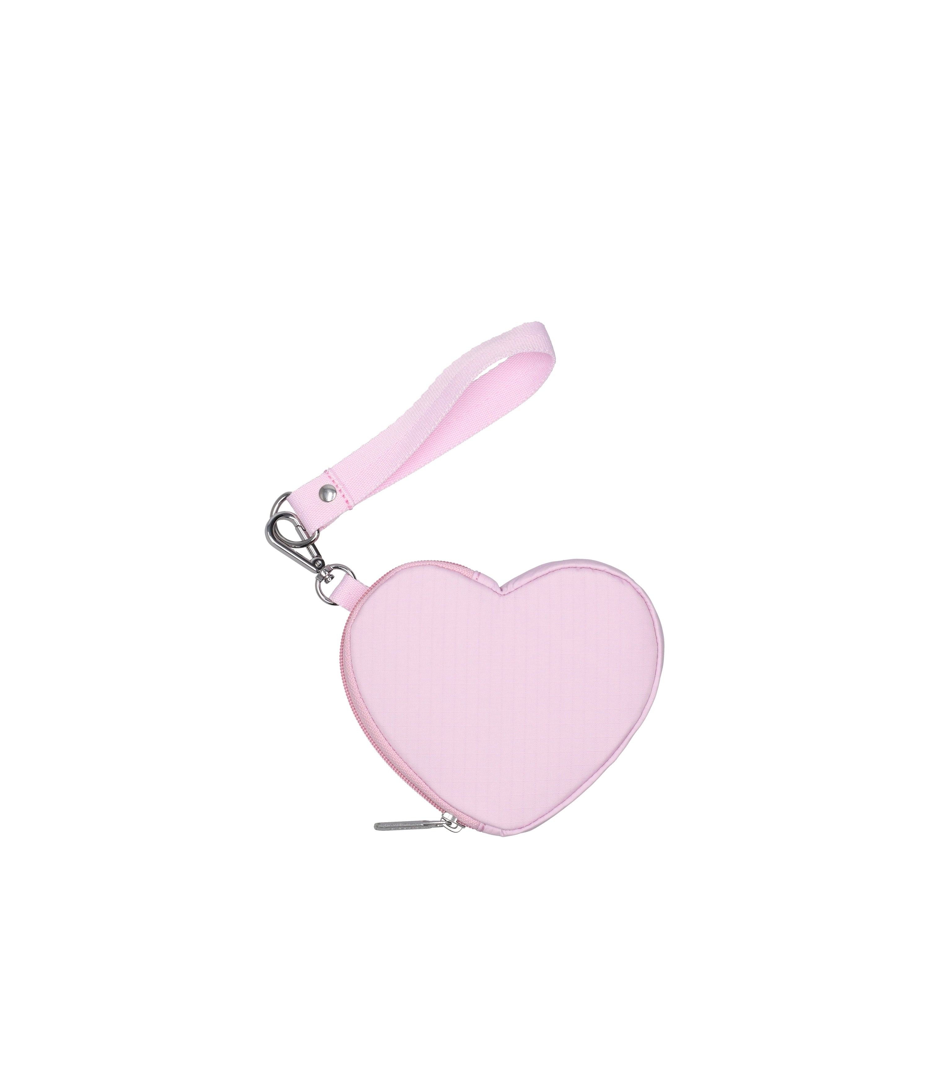Heart Wristlet - Snow Pink solid – LeSportsac