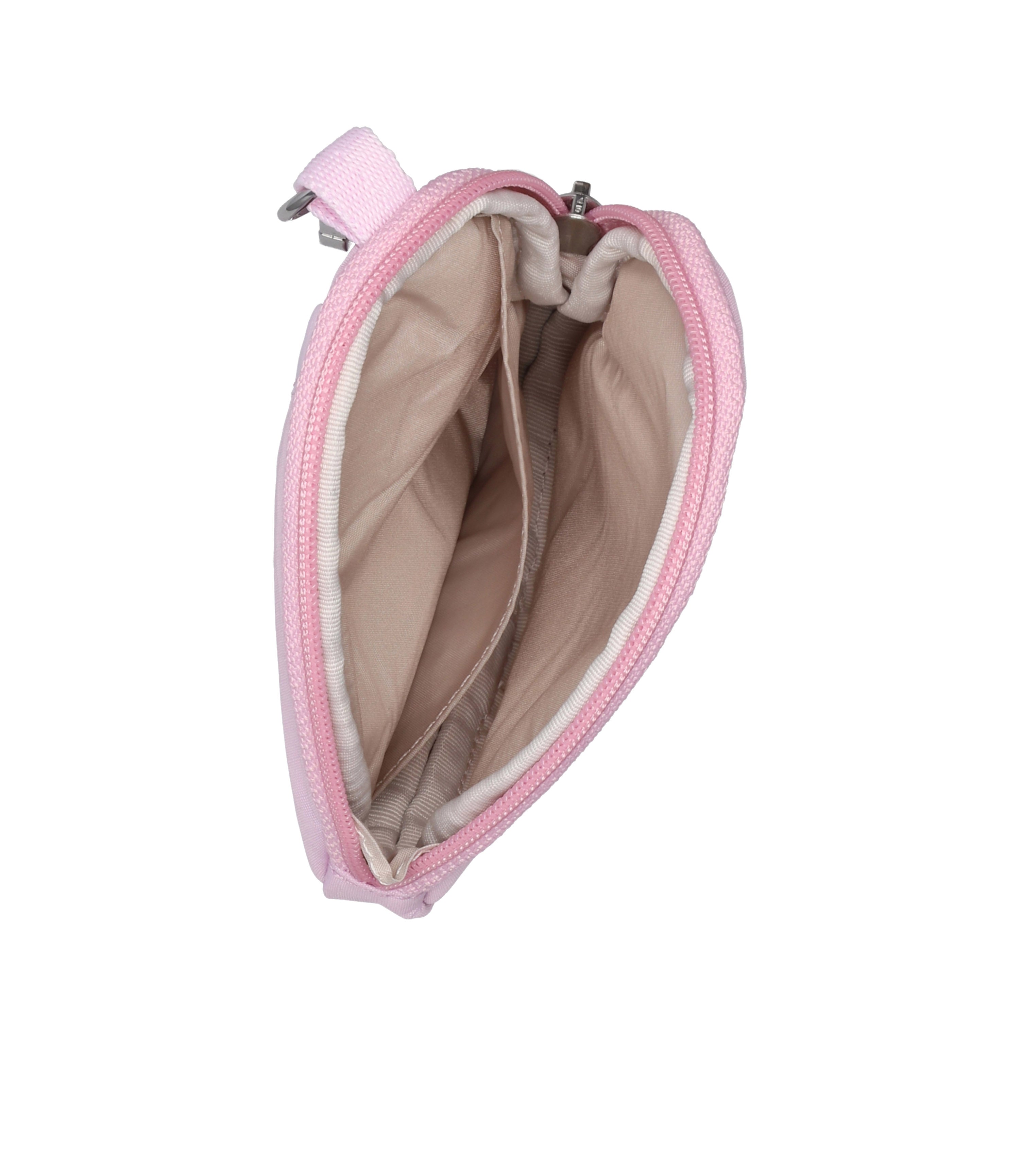 Heart Wristlet - Snow Pink solid – LeSportsac
