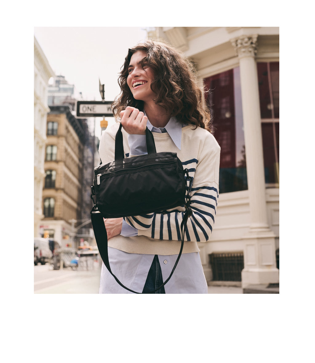 Top Handle Mini Duffel Crossbody - 30431714115632