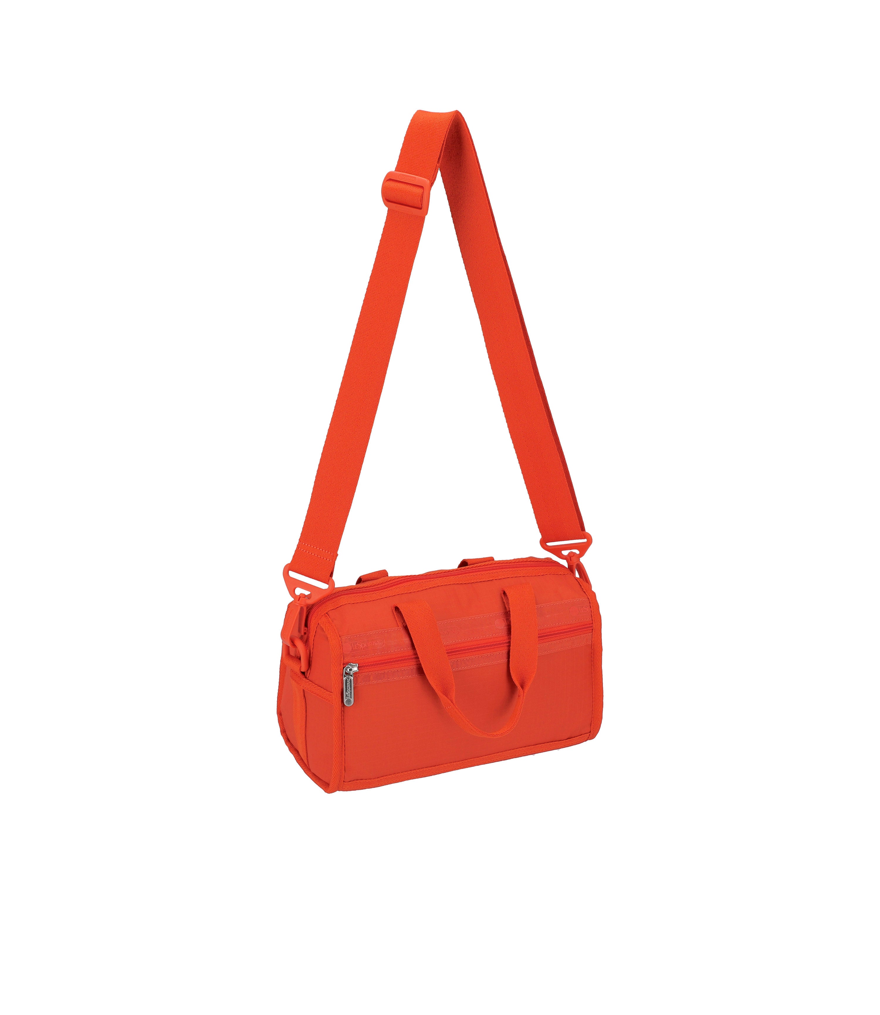 バッグ SMN Top Handle Mini Duffel Crossbody - Autumn Orange solid – LeSportsac