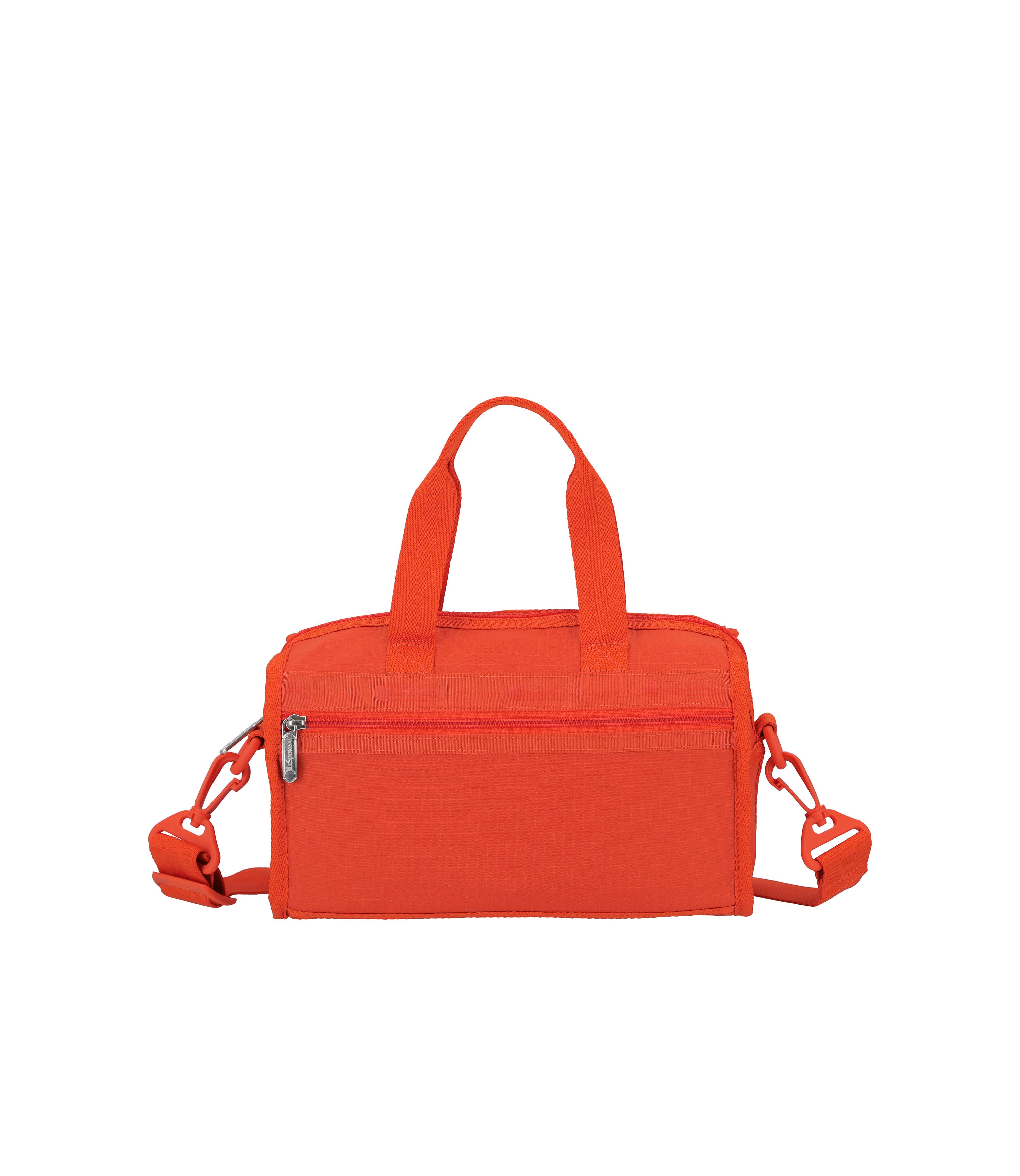 Top Handle Mini Duffel Crossbody - Autumn Orange solid – LeSportsac