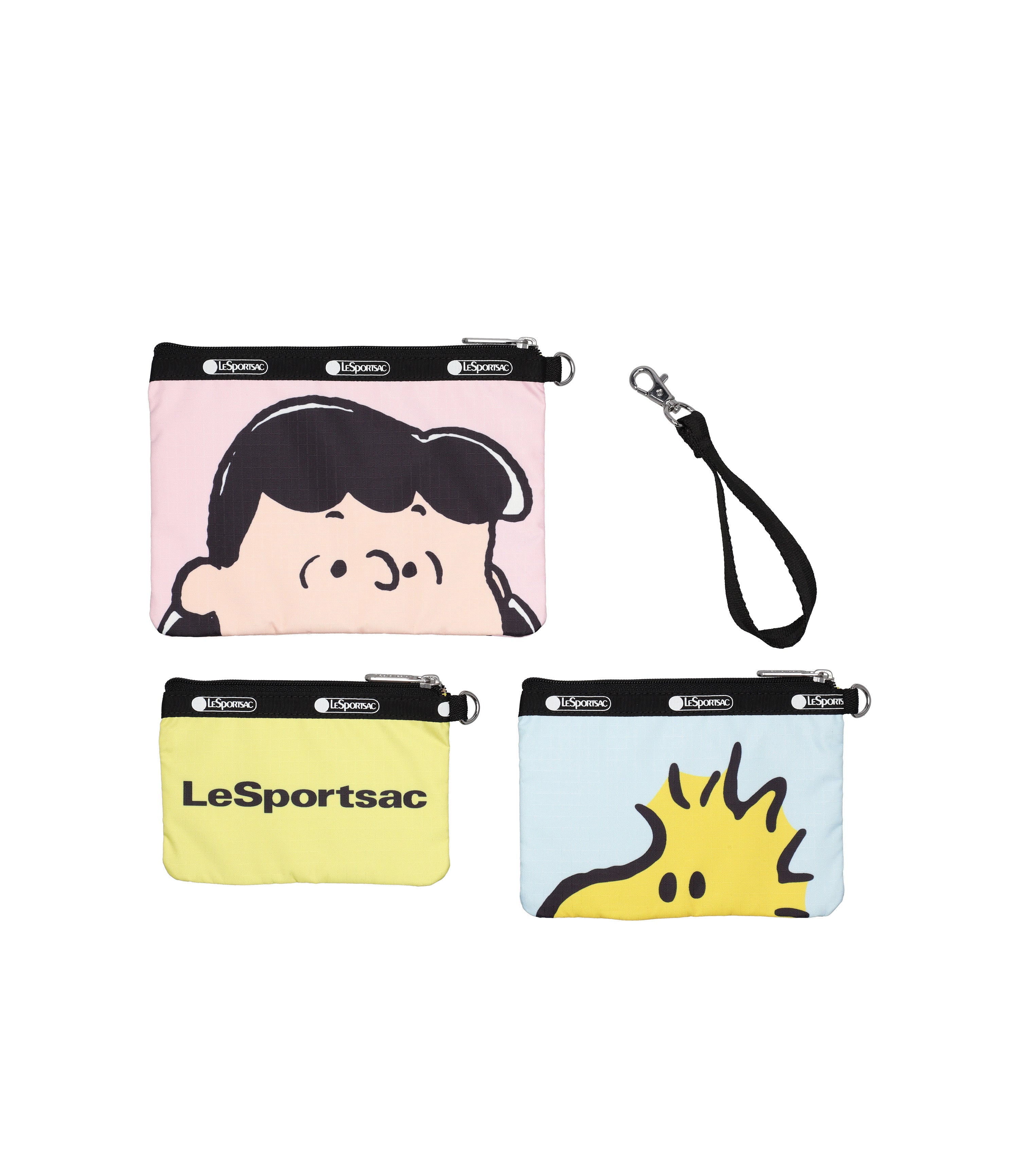 Wristlet Pouch Set - Peanuts Pals Wristlet – LeSportsac