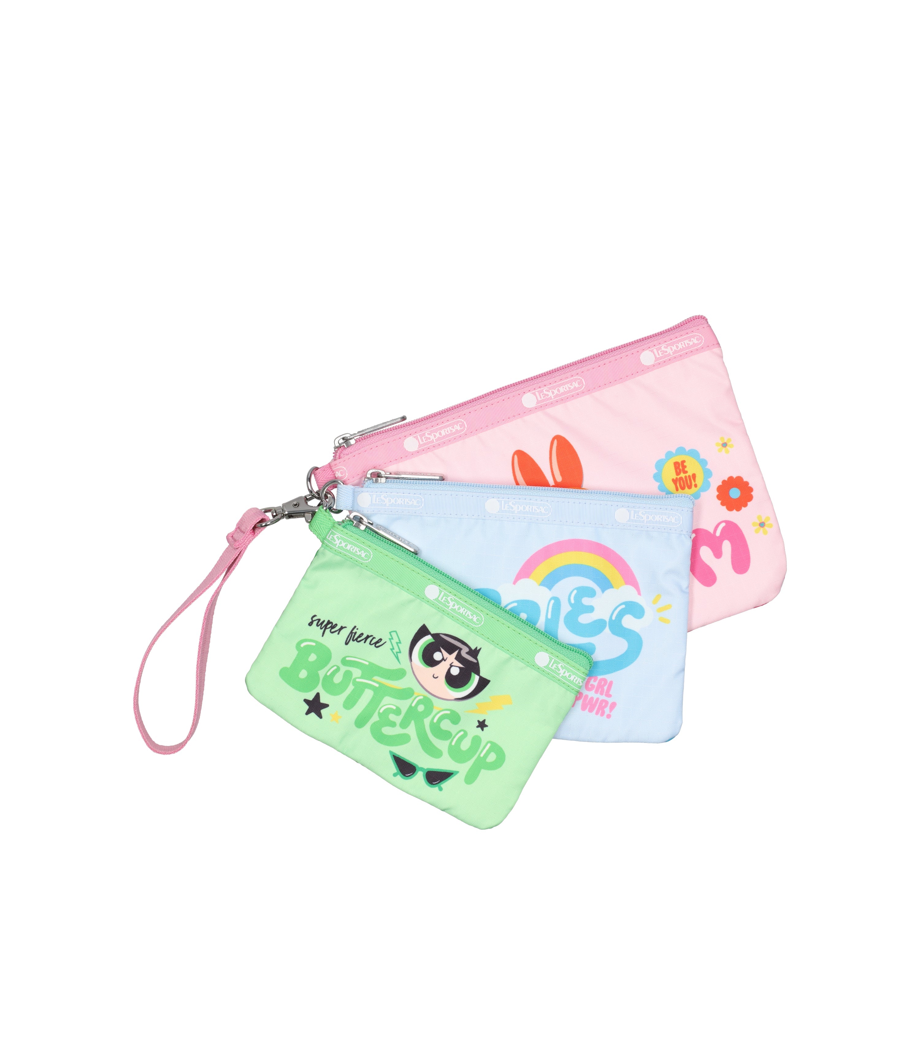 Wristlet Pouch Set - The Powerpuff Girls™ Wristlet – LeSportsac