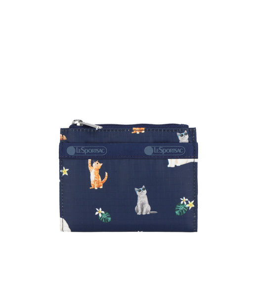 Small Wallet - Tropical Meow Cat print – LeSportsac