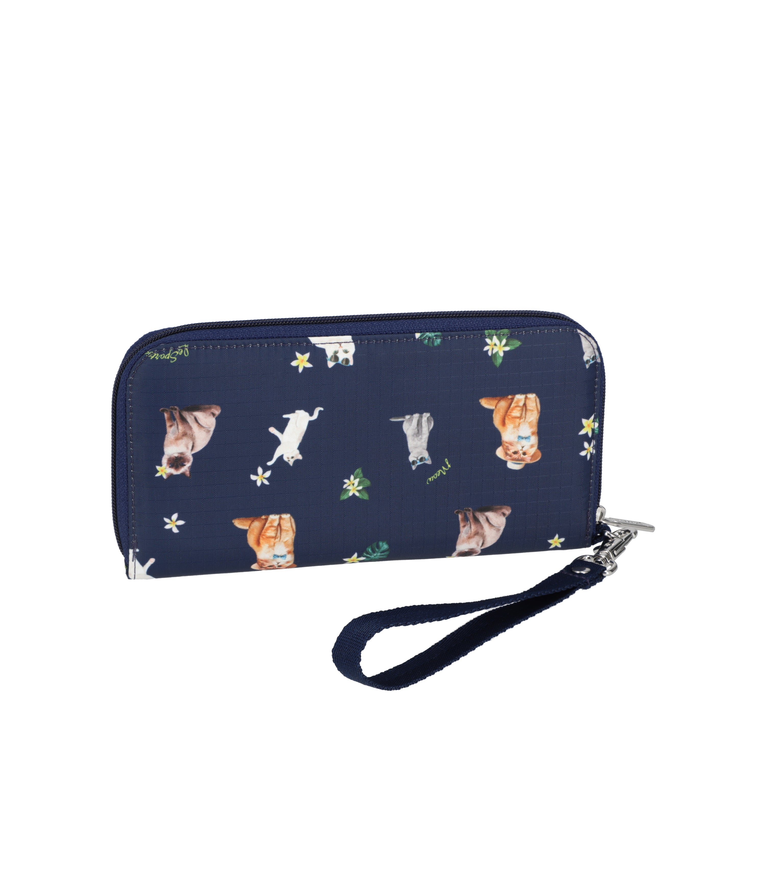 Tech Wallet Wristlet - Tropical Meow Cat print – LeSportsac