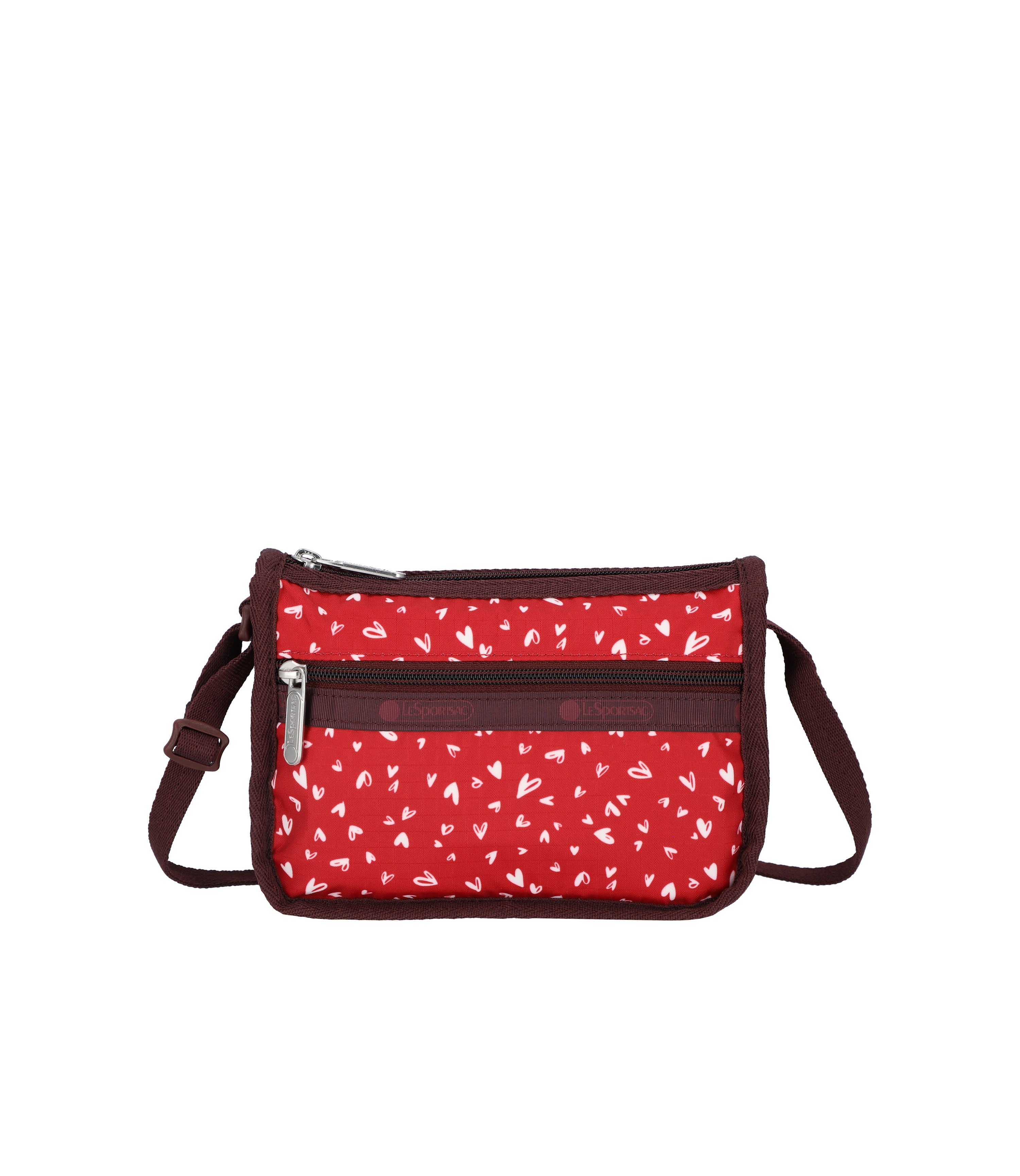 Classic Mini Hobo - Red Mini Hearts print – LeSportsac