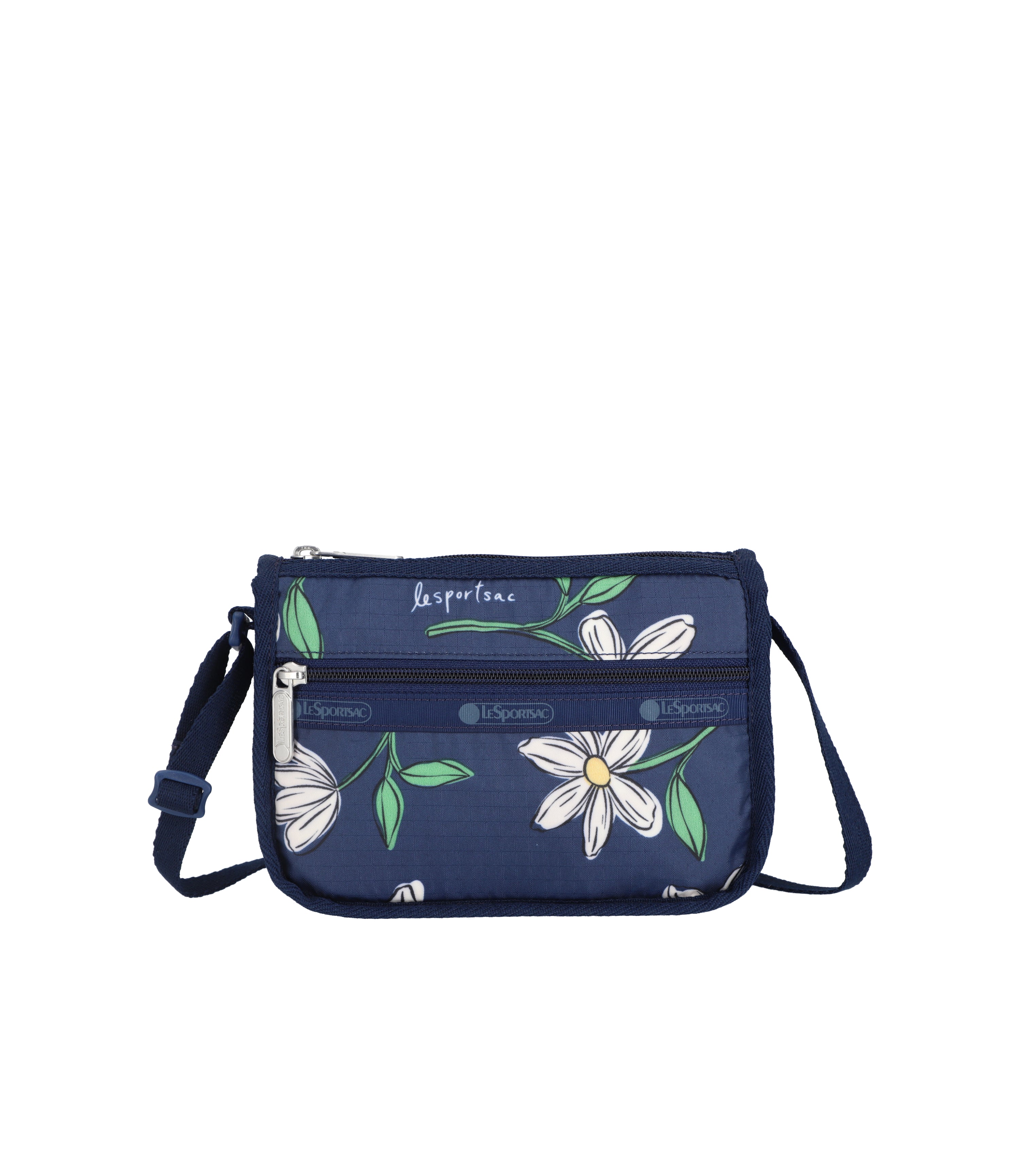 Classic Mini Hobo - Floral Blooms Navy print – LeSportsac