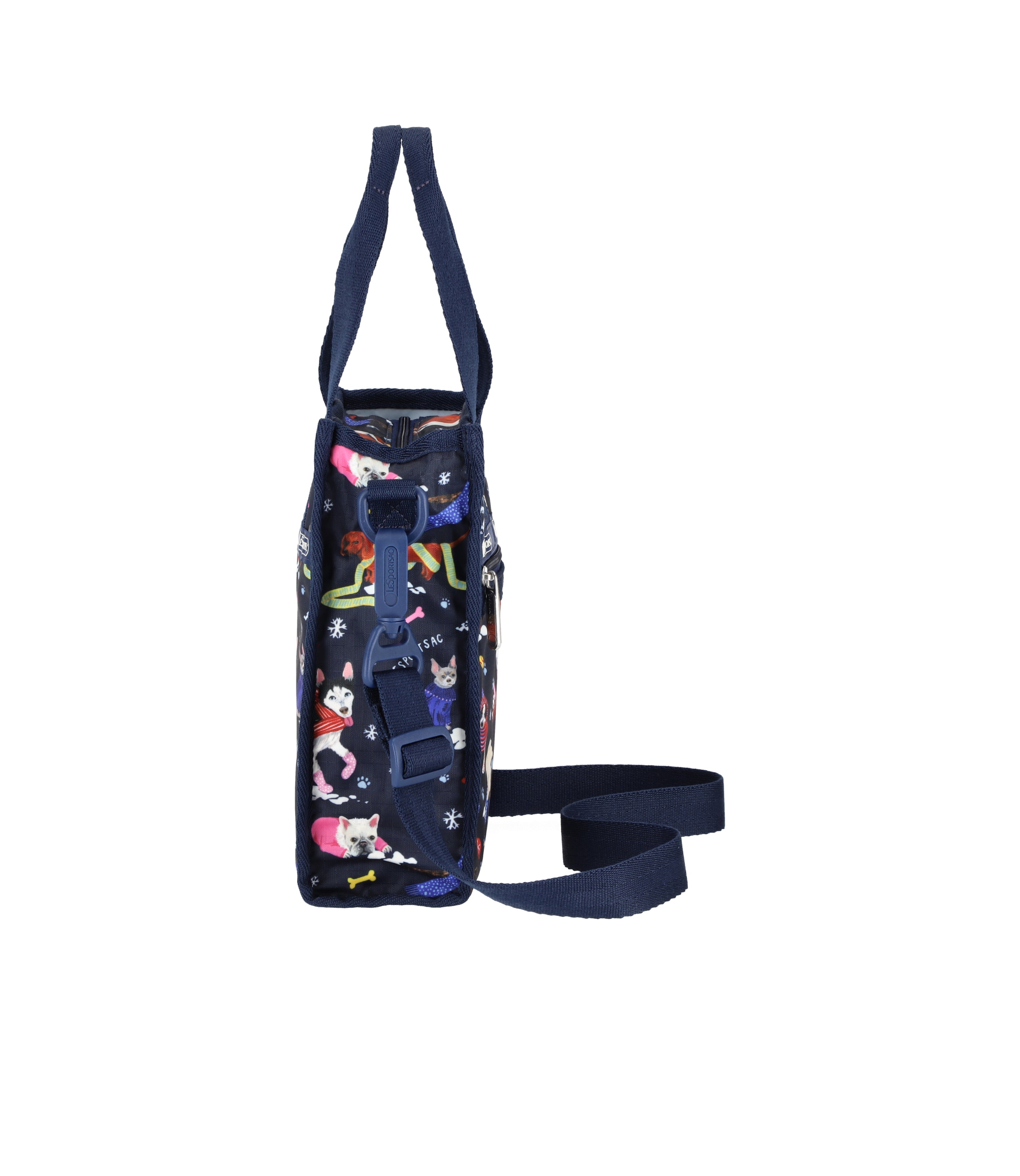 Mini North/South Tote - Snowy Pups print – LeSportsac