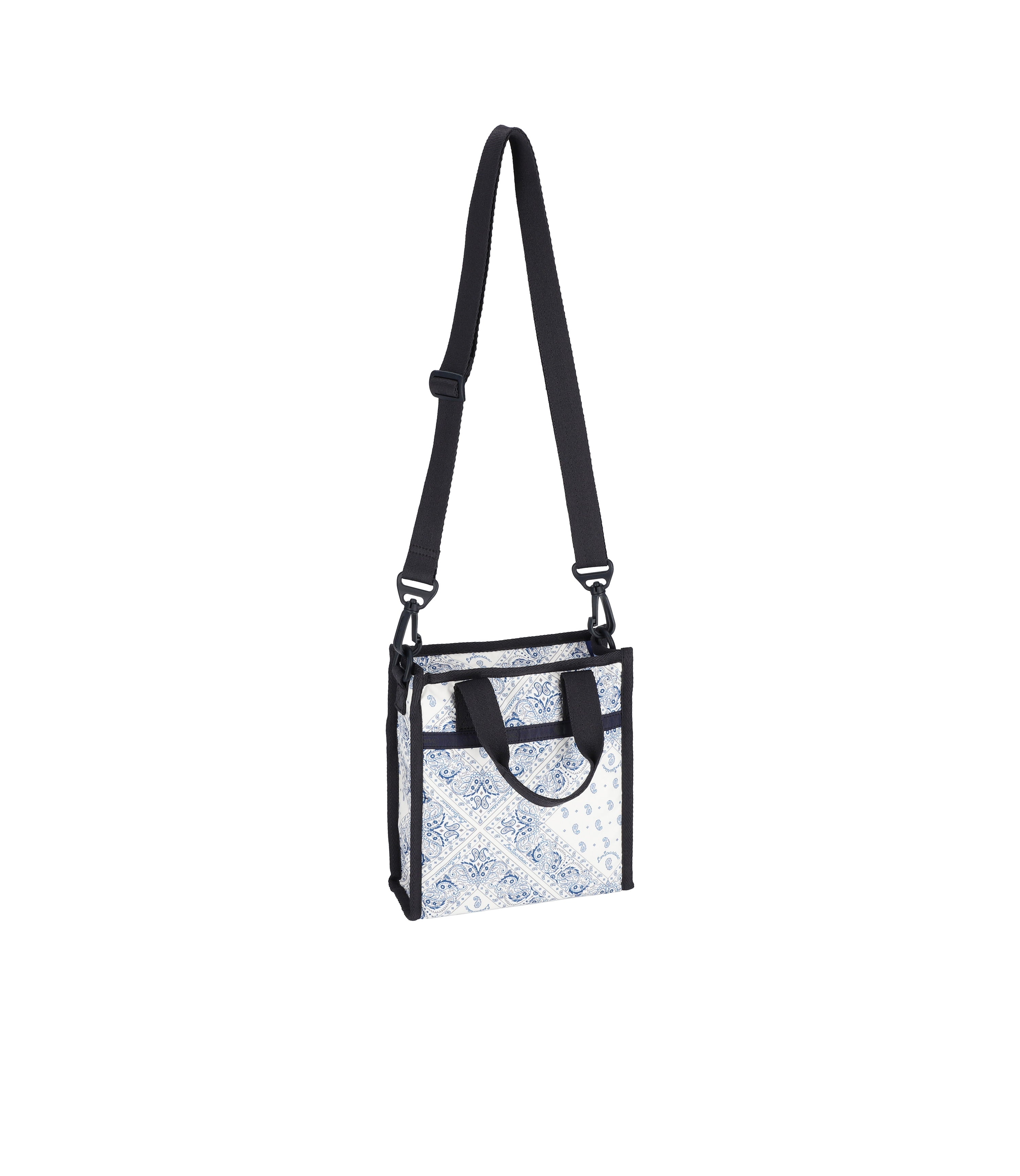 Mini North/South Tote - Bandana Breeze print – LeSportsac Mini North/South Tote - Bandana Breeze print – LeSportsac