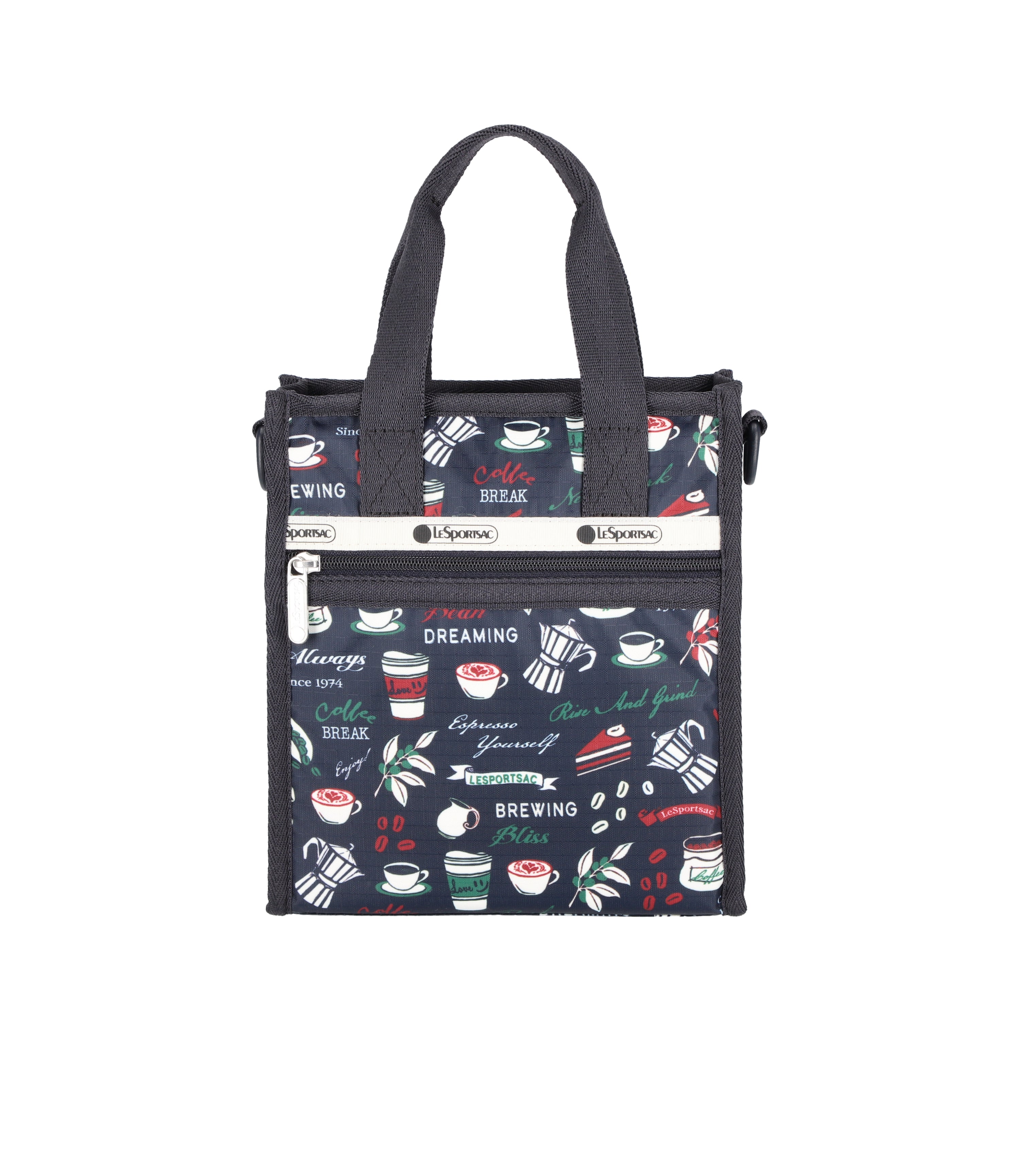 Mini North/South Tote - Cup of Cozy print – LeSportsac