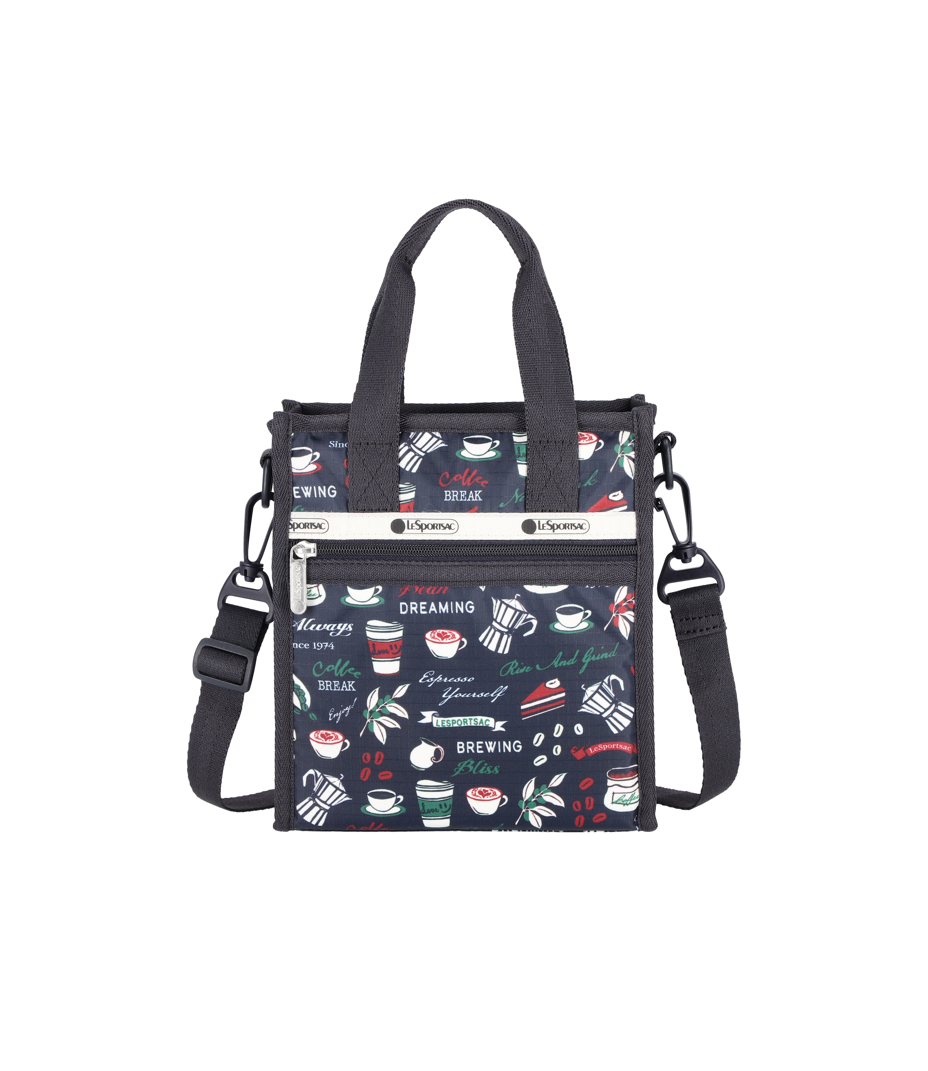 Mini North/South Tote - Cup of Cozy print – LeSportsac
