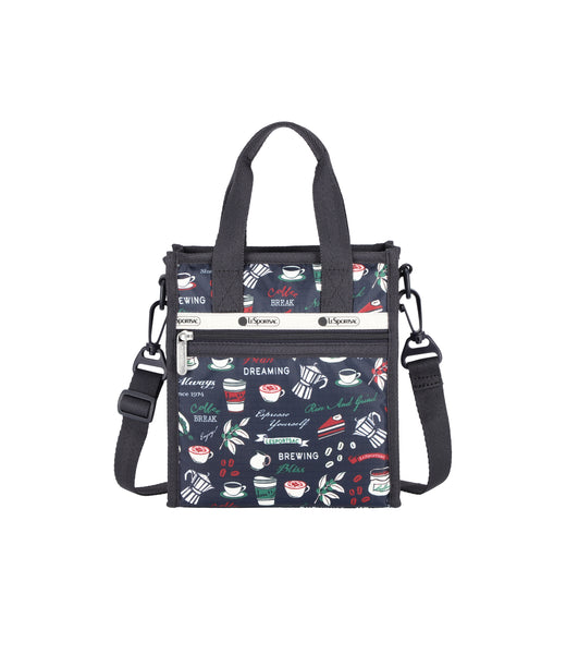 Mini North/South Tote - Cup of Cozy print – LeSportsac