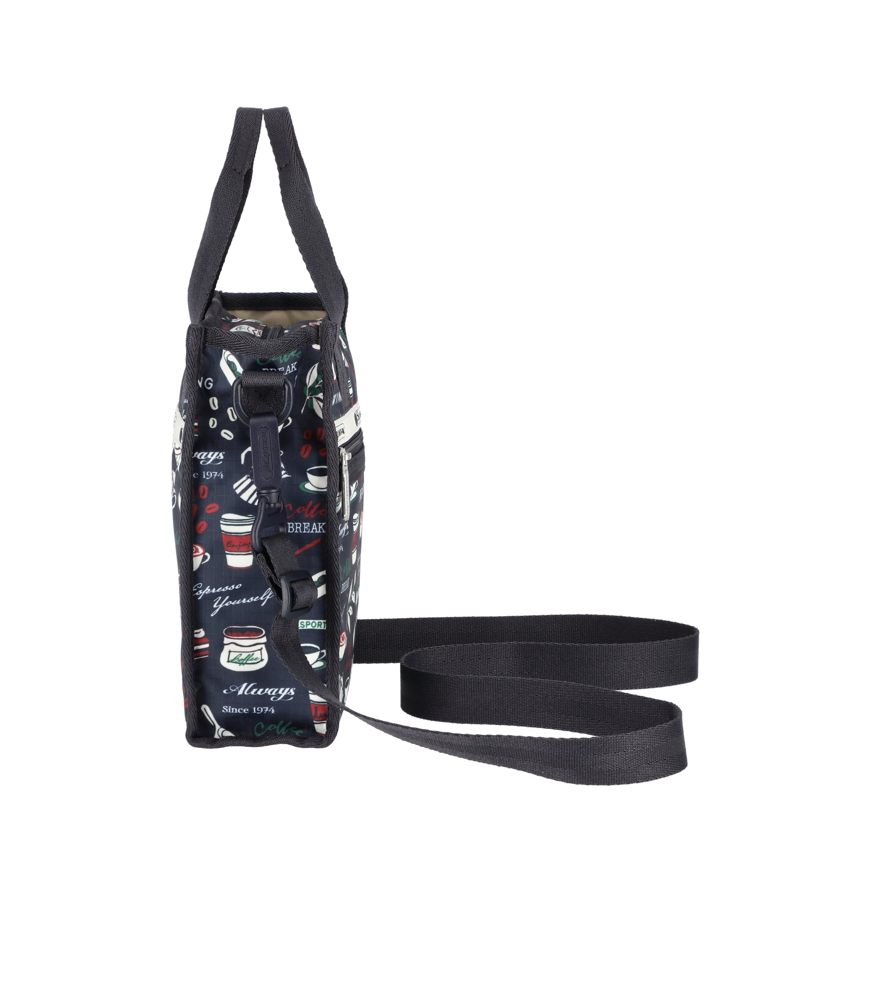 Mini North/South Tote - Cup of Cozy print – LeSportsac Mini North/South Tote - Cup of Cozy print – LeSportsac