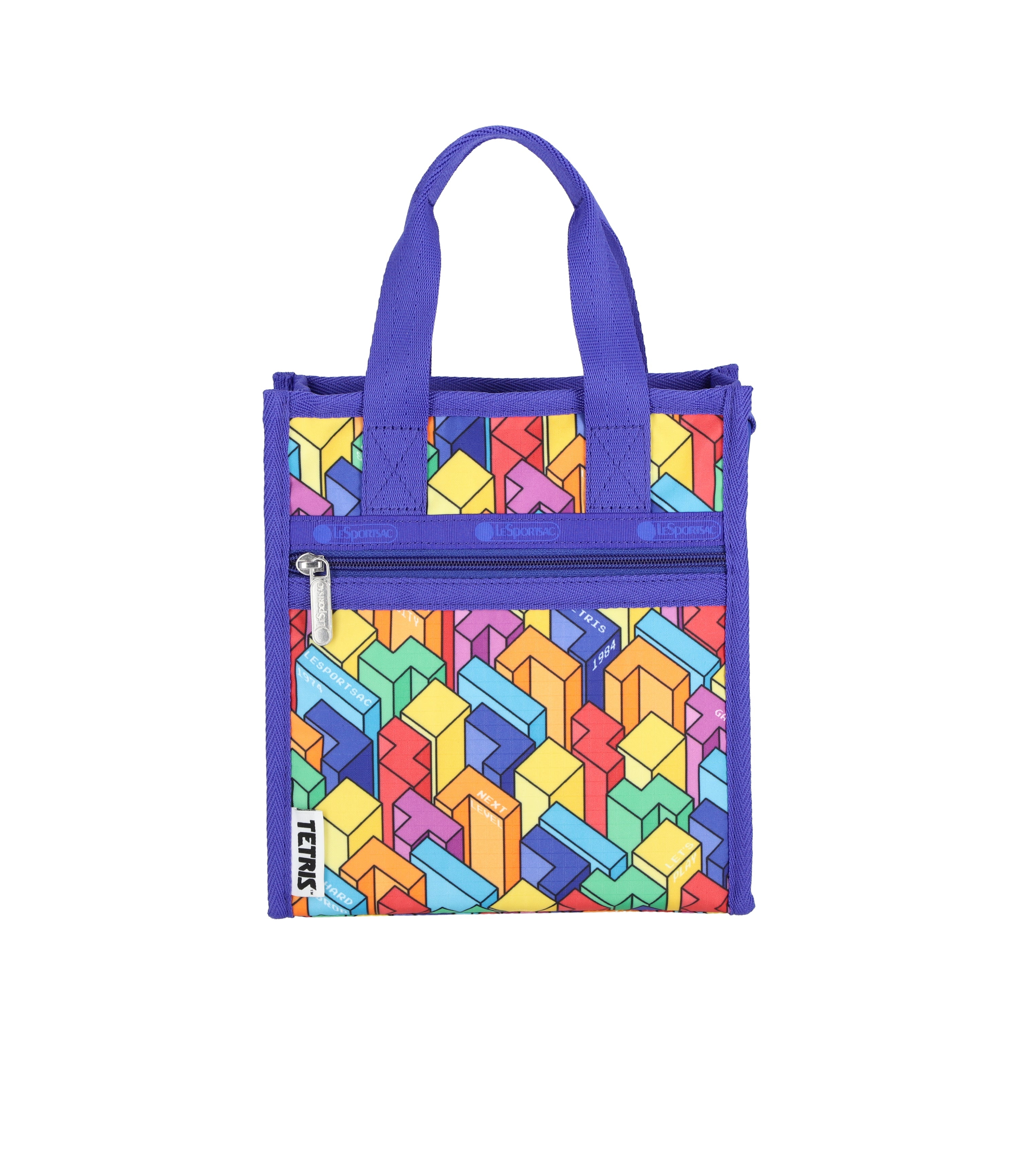 Mini North/South Tote - Tetrimino City Blocks – LeSportsac