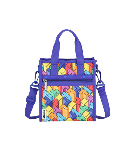 Mini North/South Tote - Tetrimino City Blocks – LeSportsac