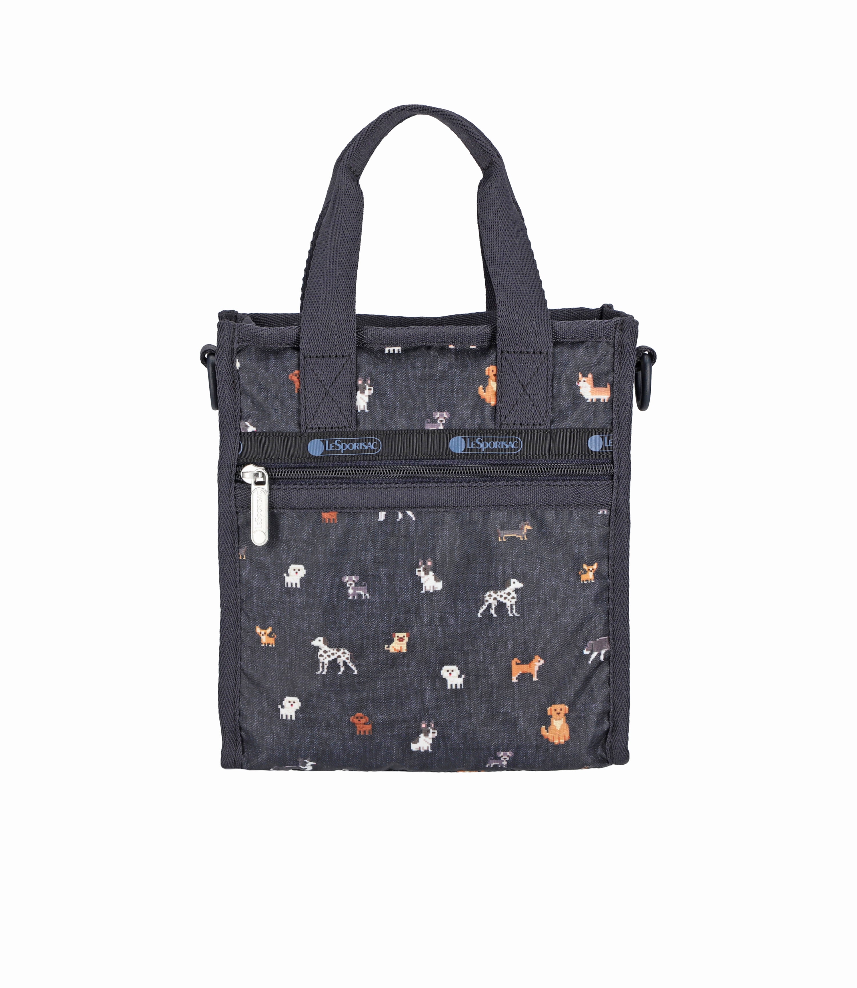 ユニベアシティ Mini North/South Tote - Woof Wonderland print – LeSportsac