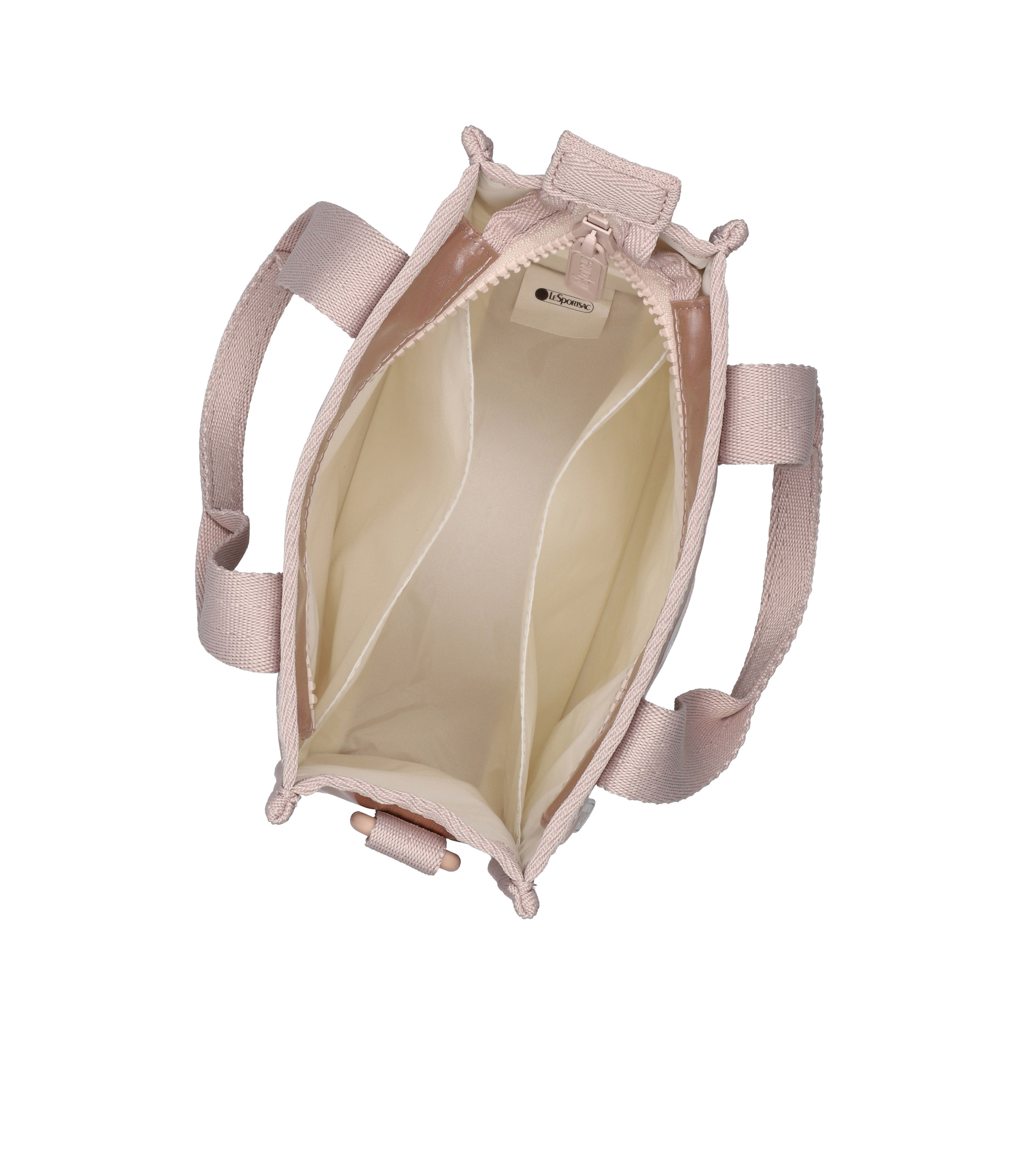 Mini North/South Tote - Rose Gold Shine – LeSportsac