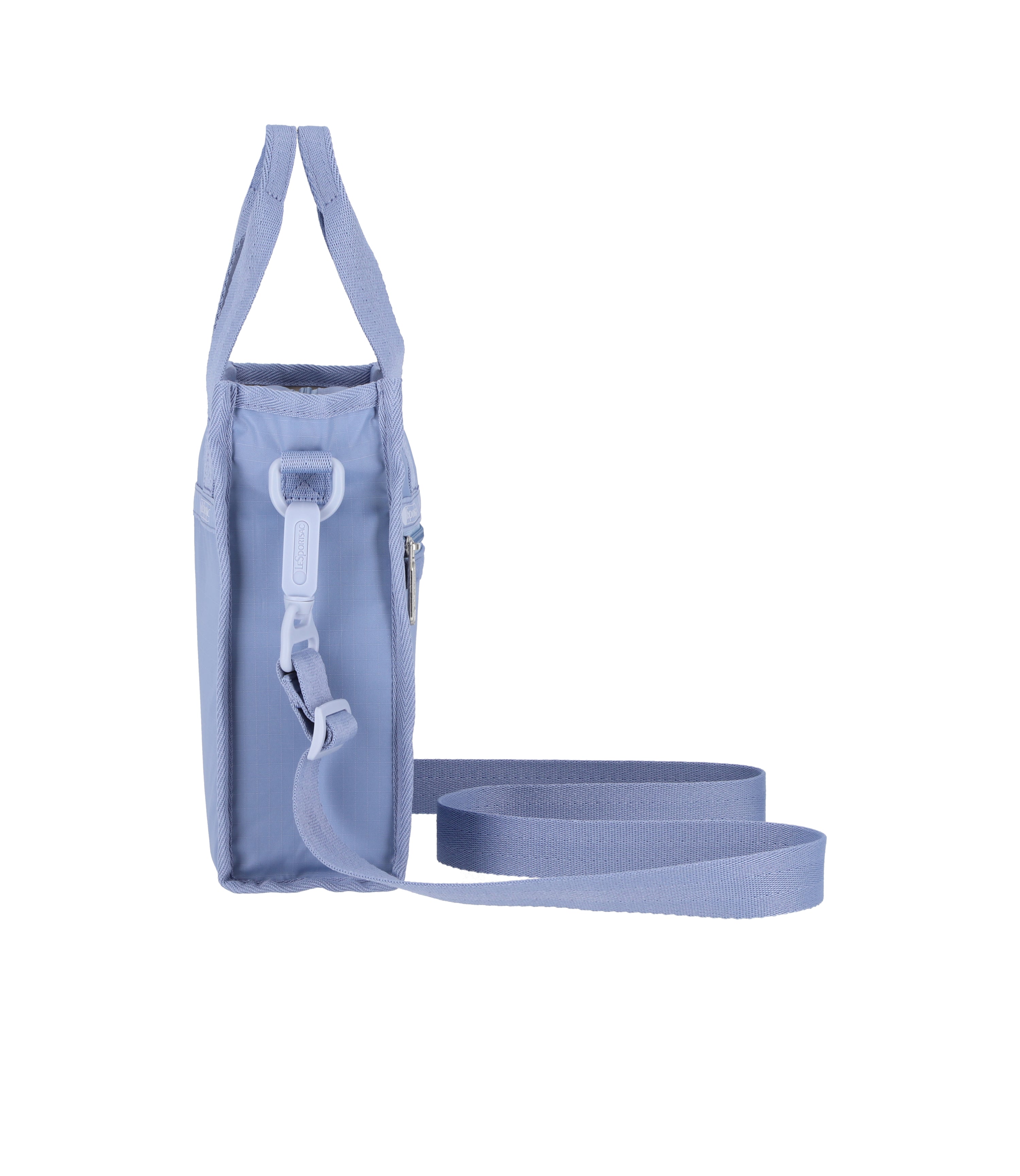 Mini North/South Tote - Slate Blue solid – LeSportsac