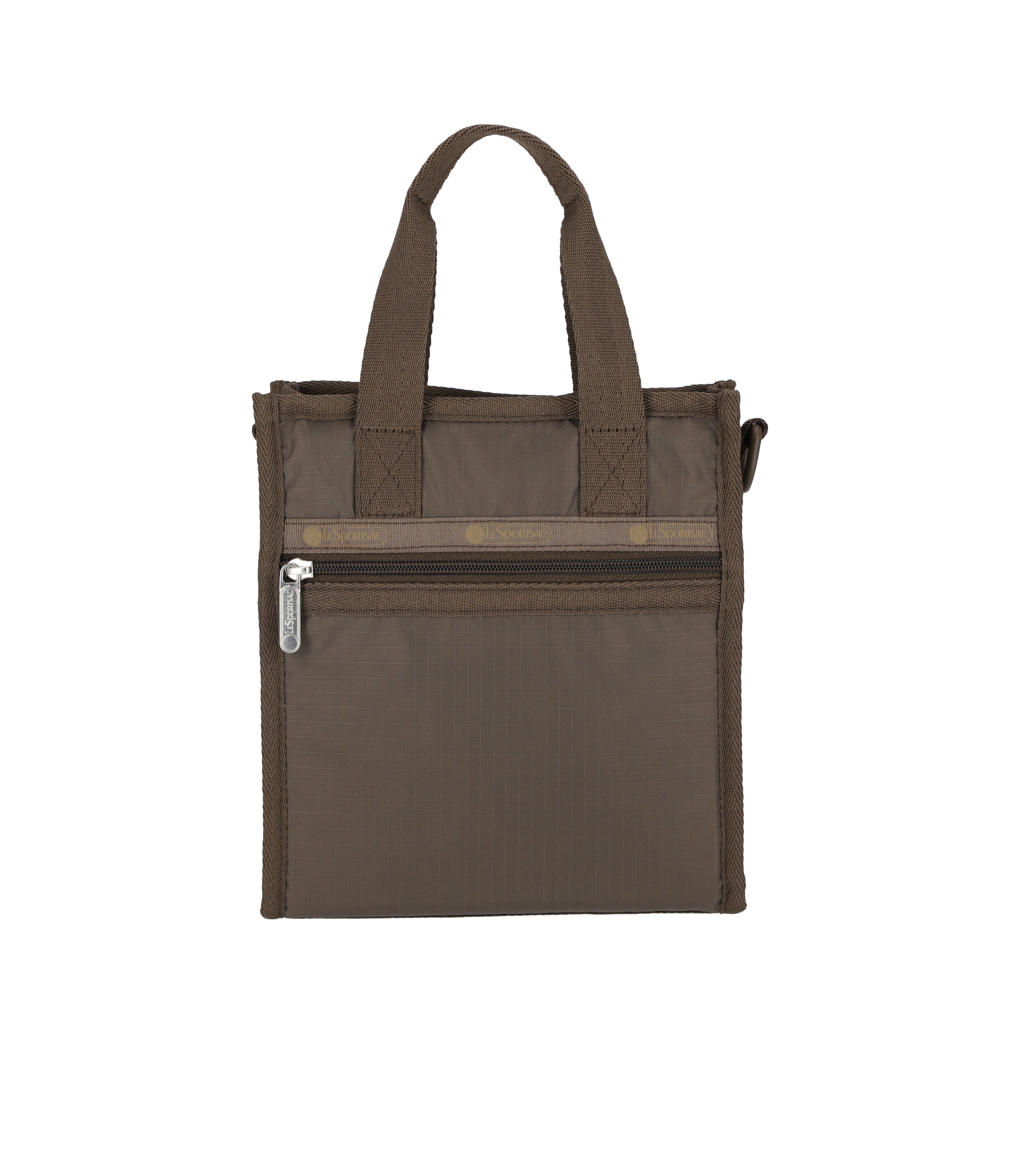 Mini North/South Tote - Dark Chocolate solid – LeSportsac