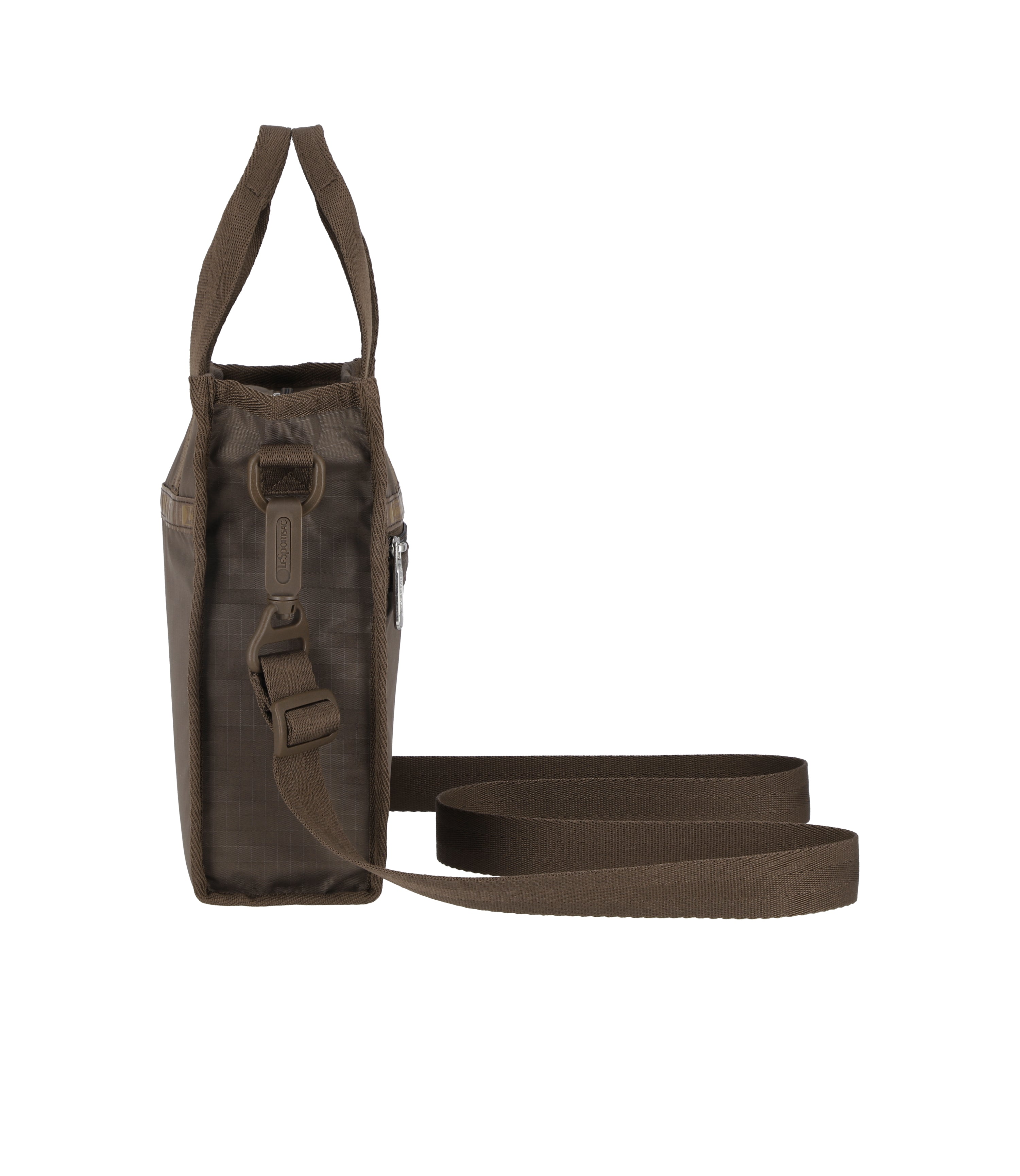 Mini North/South Tote - Dark Chocolate solid – LeSportsac