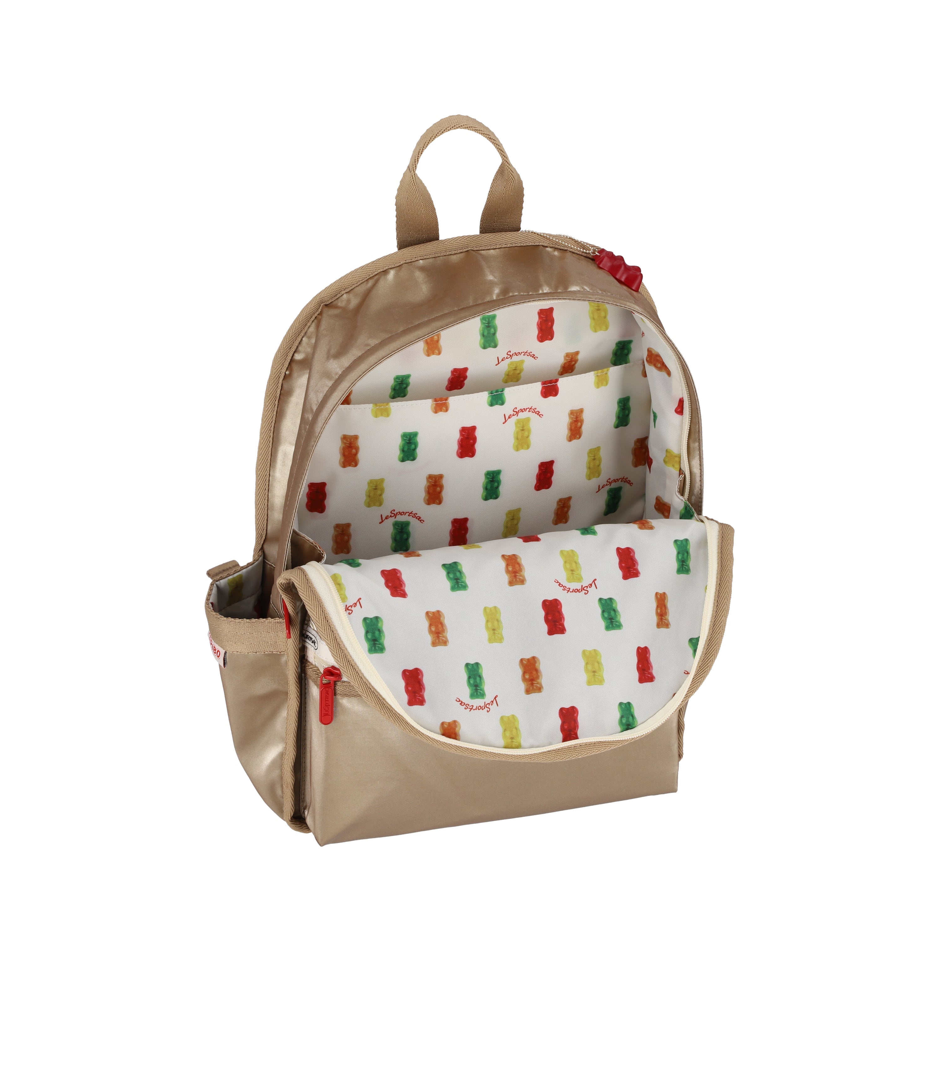 Route Small Backpack - HARIBO Goldbears – LeSportsac Route Small Backpack - HARIBO Goldbears – LeSportsac