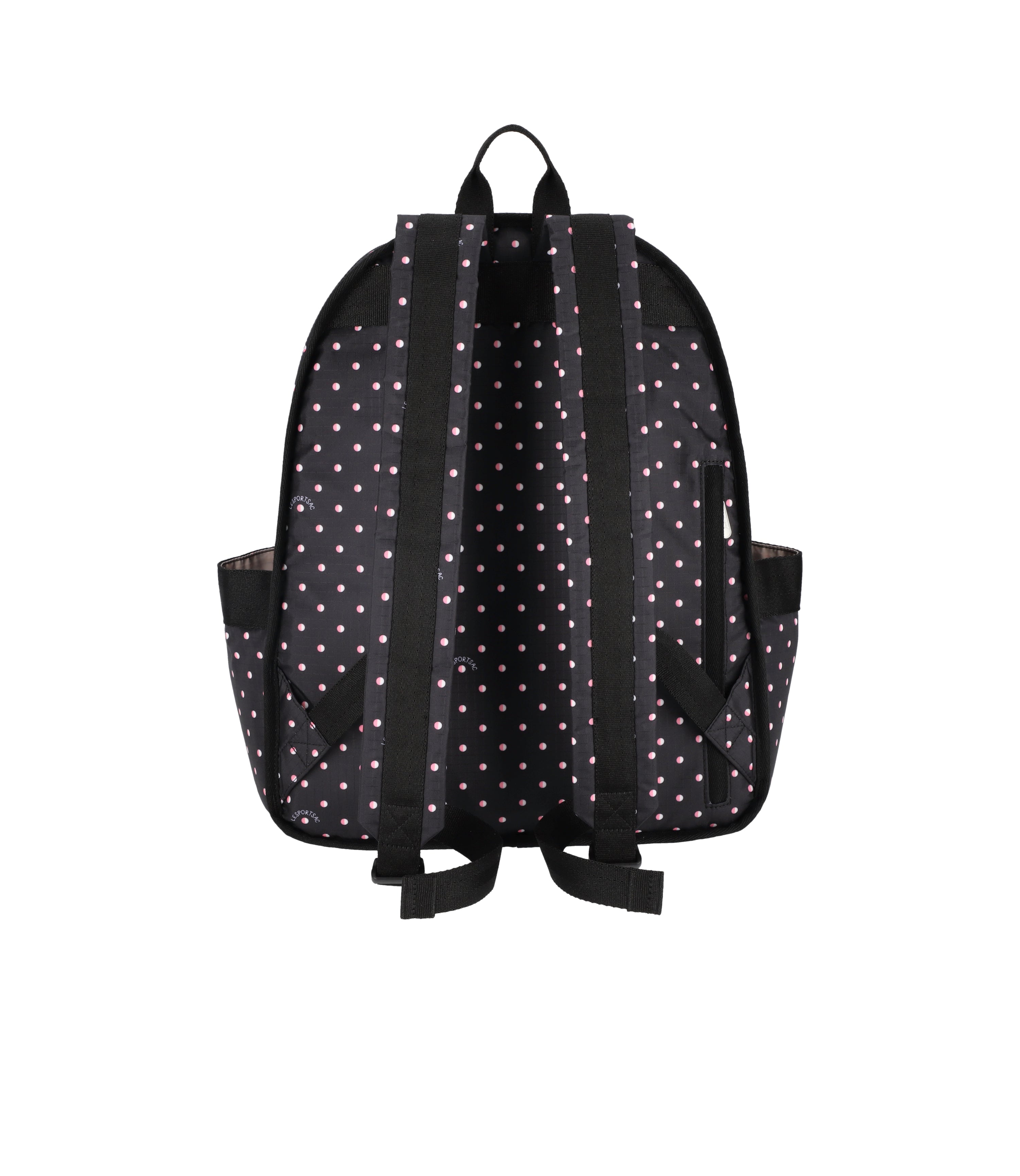 値下げLESPORTSAC SMART FLAP BACKPACK ブラック レスポートサック LeSportsac SMART FLAP BACKPACK （ディープ