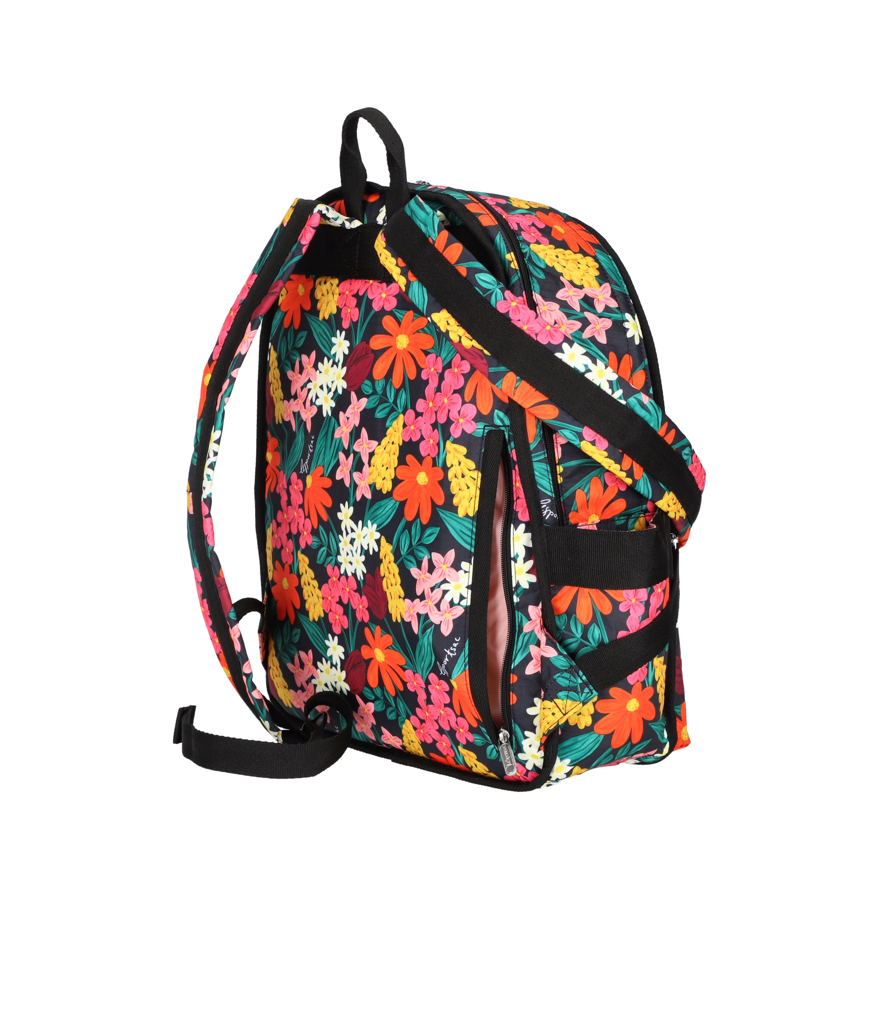 Route Backpack - Bright Garden Blooms print – LeSportsac