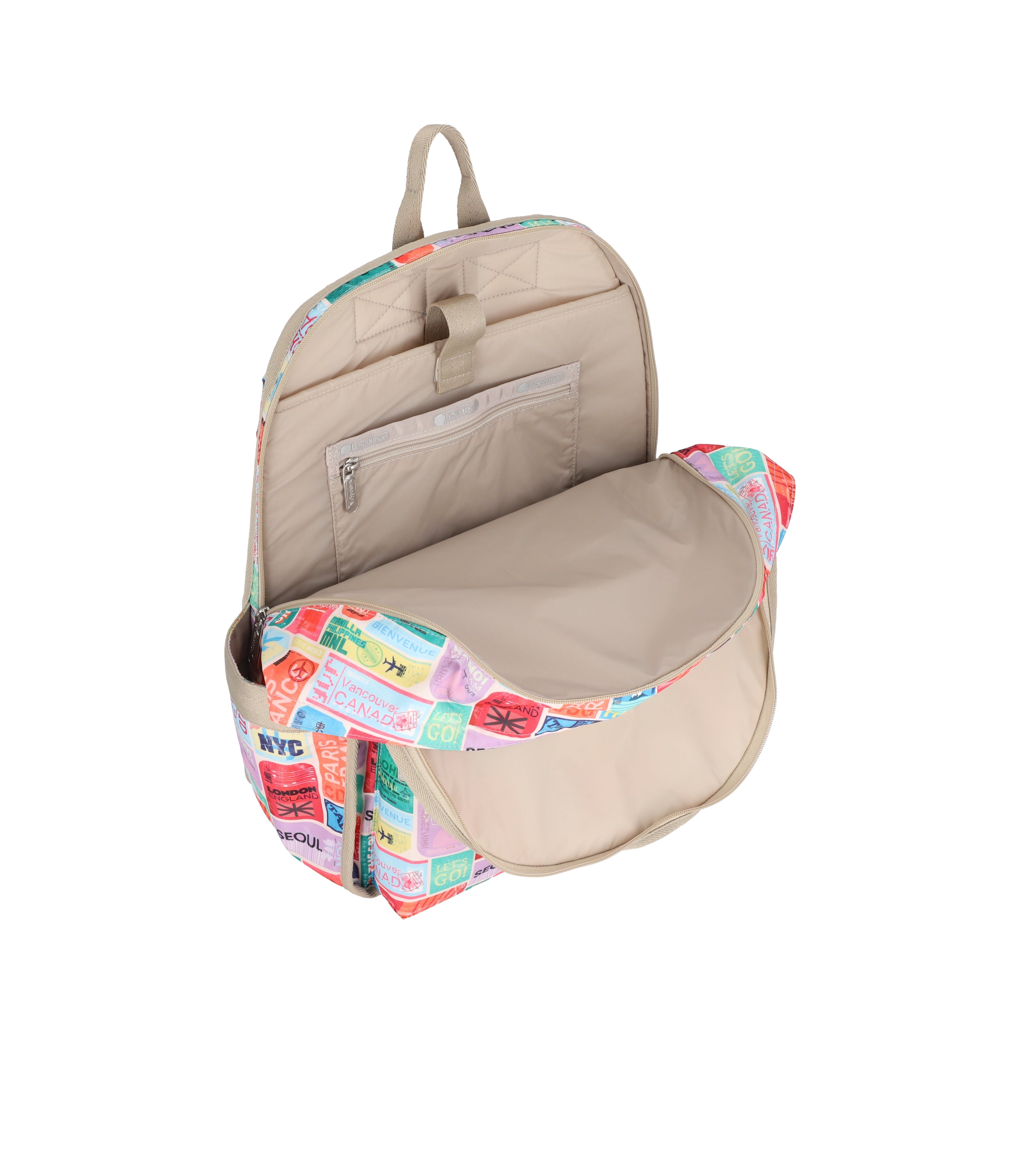 【LeSportsac】FAVORITE FLORAL ROUTE BACKPACK★関税込★ LeSportsac】FAVORITE FLORAL ROUTE BACKPACK☆関税込