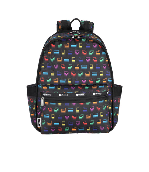 Route Backpack - Tetris™ Falling Blocks – LeSportsac