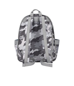LeSportsac Everyday Top Handle Backpack Pixel Mist Camo NWT LeSportsac RECYCLED DOUBLE ZIP CROSSBODY  main image 4