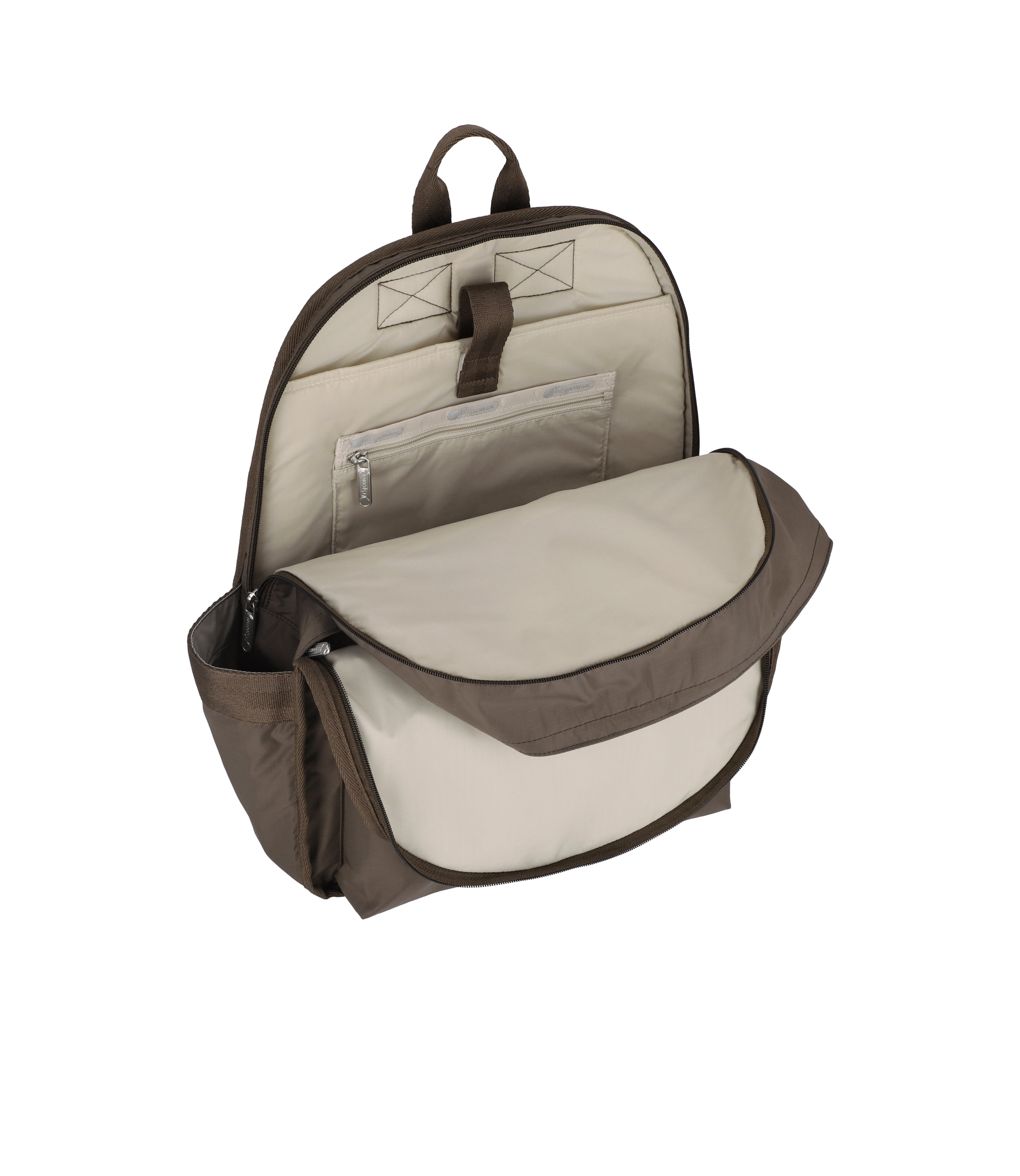Route Backpack - Dark Chocolate solid – LeSportsac